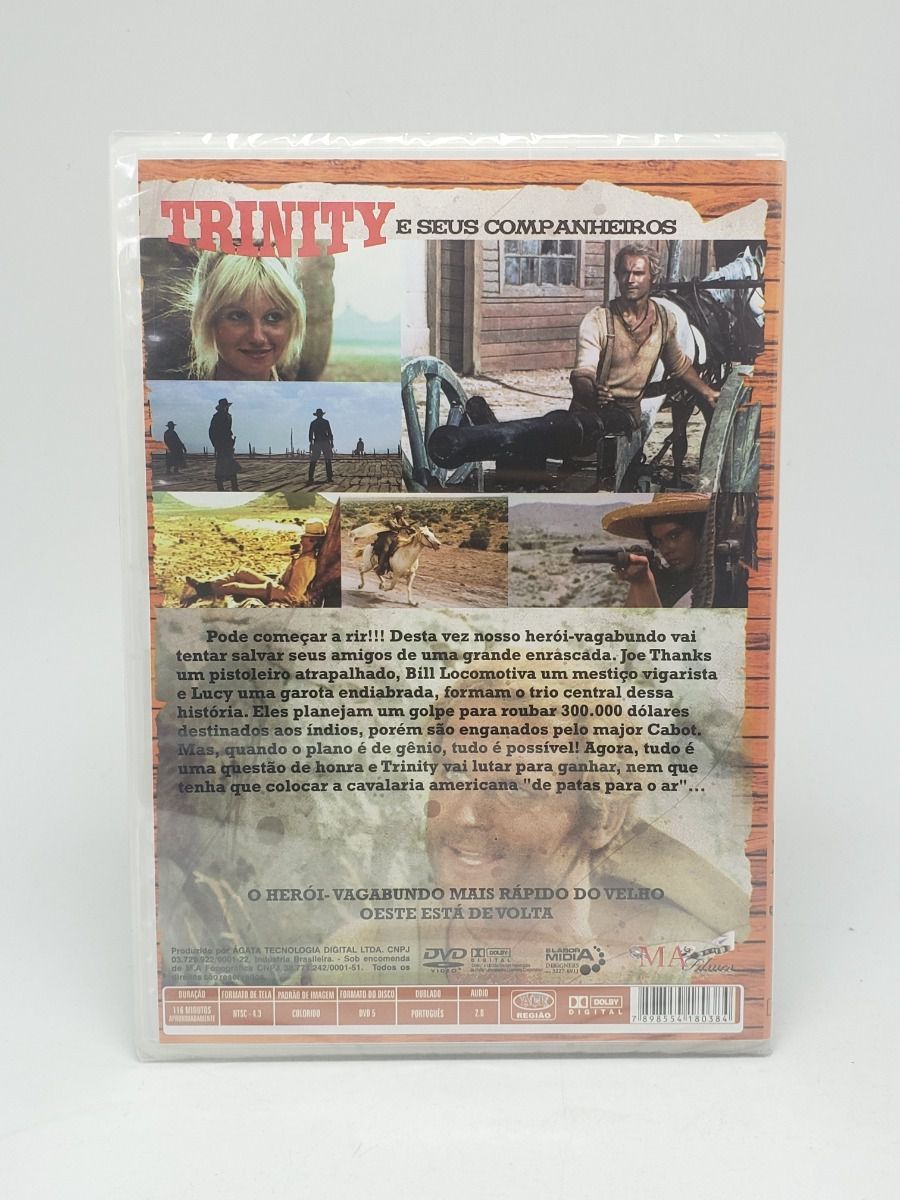 Trinity Collection Dvds Dvd Filme Trinity - E Seus Companheiros - Baú Musical