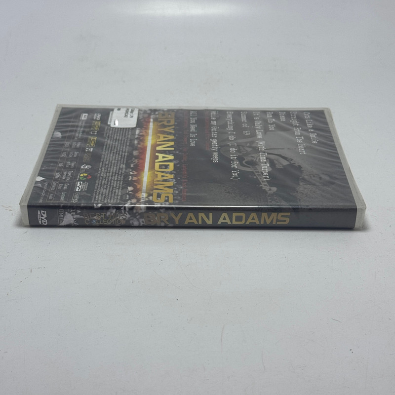 Dvd Bryan Adams - Best Hits Collection - Baú Musical