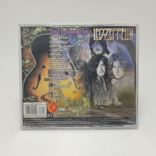 Cd Led Zeppelin - The Essential Hits - Baú Musical