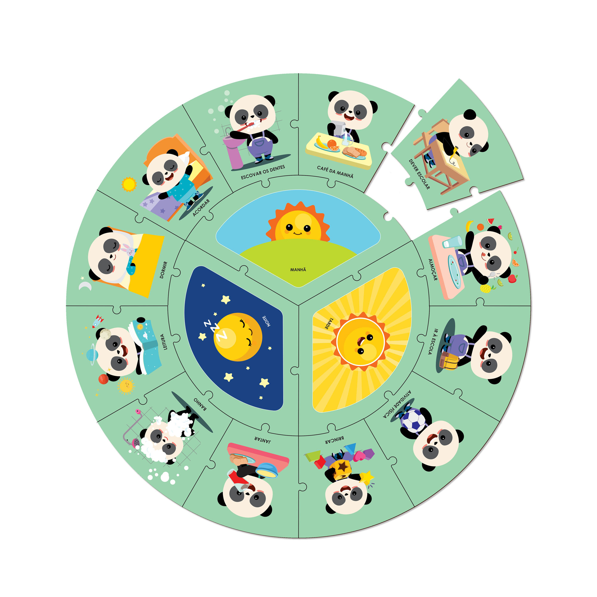 Sequência Lógica Minha Rotina Babebi - Bradou Loja