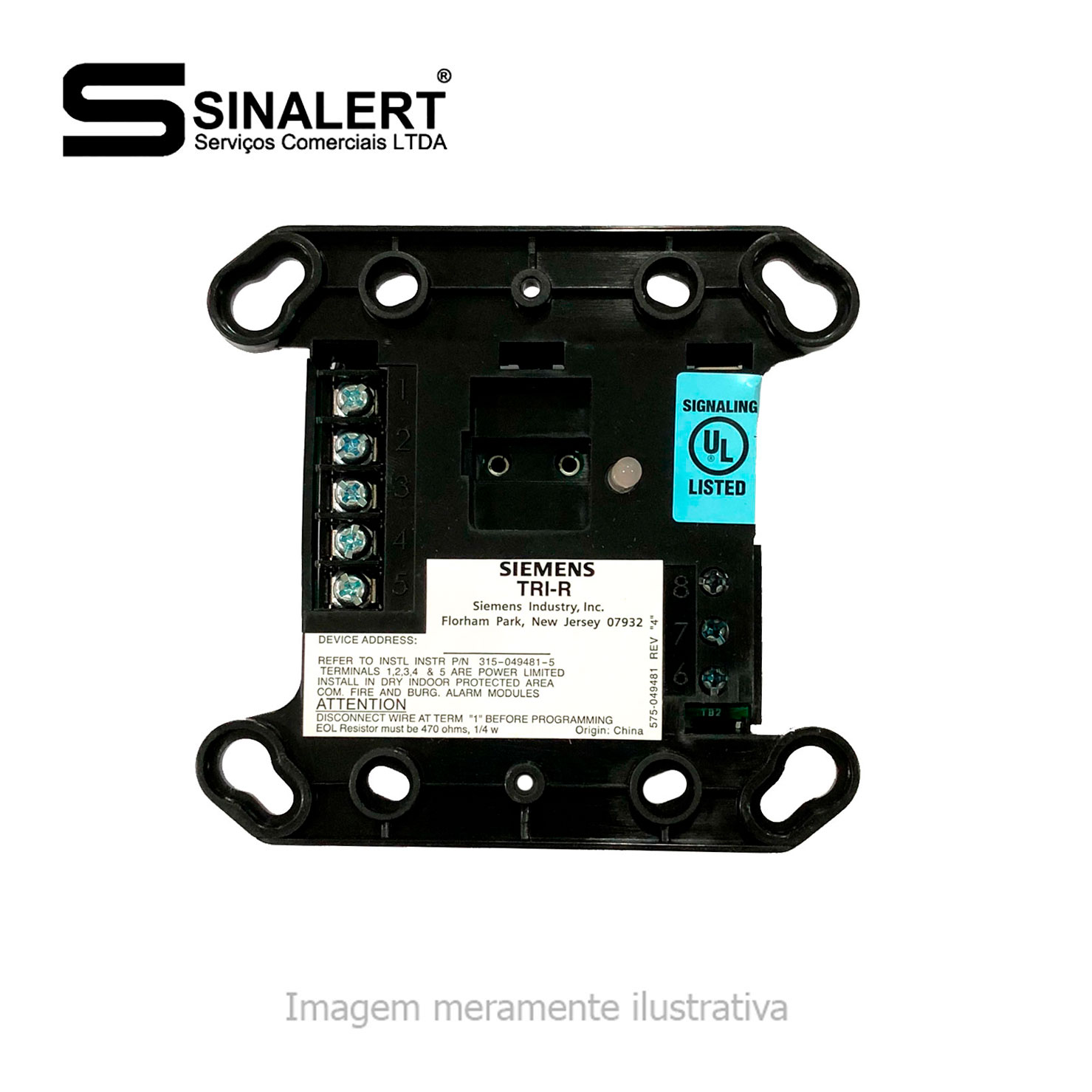 Módulo de Entrada Única Interface Inteligente com Rele TRI-R Siemens ...