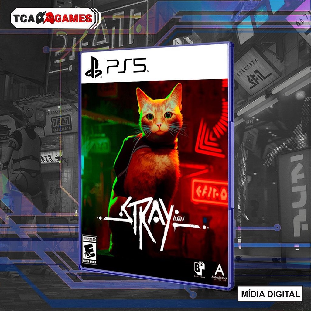 Stray - PS5 - Mídia Digital - Loja Tca