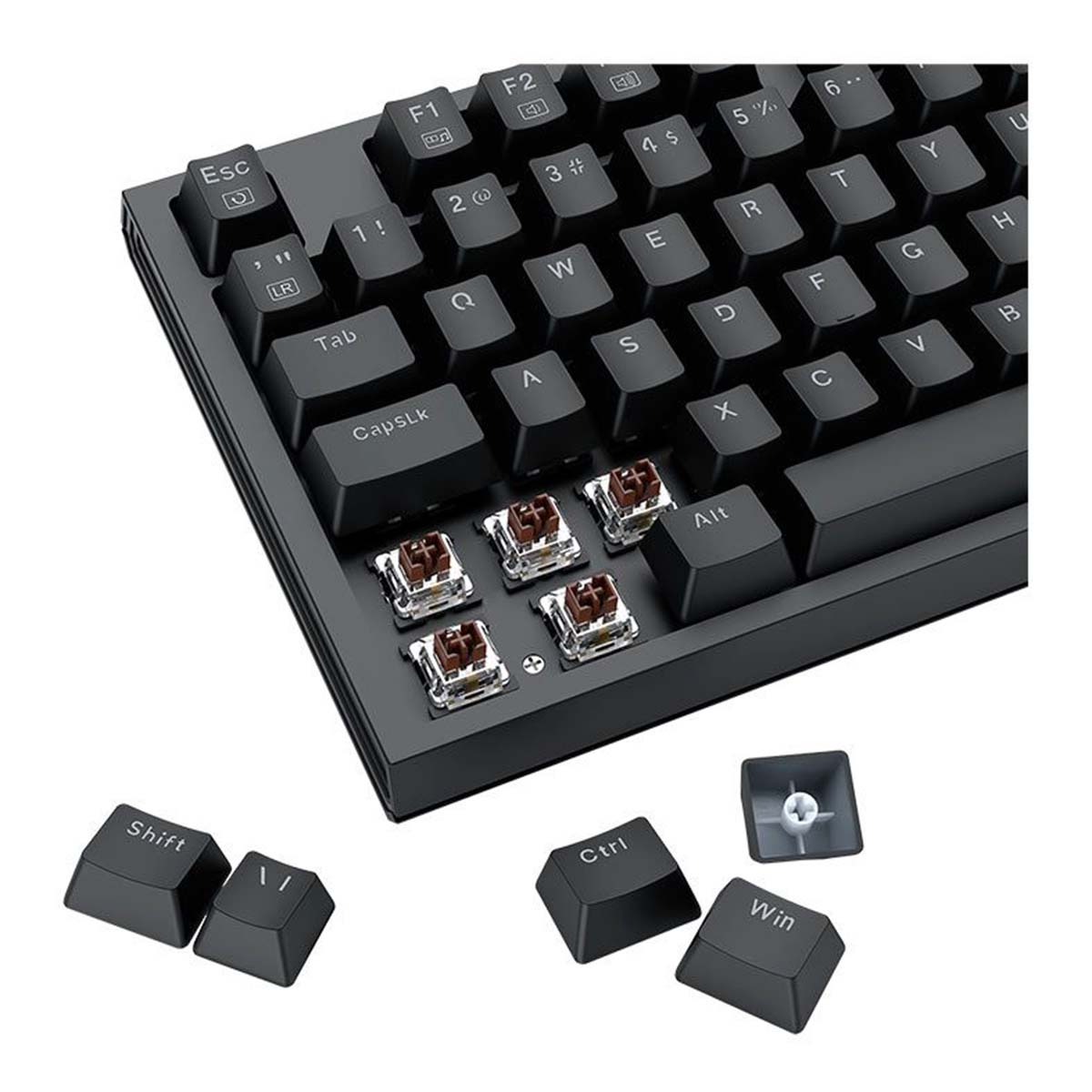 Teclado Mecanico Argo Full Size 100% Rgb Chroma Switch Brown - Digimer