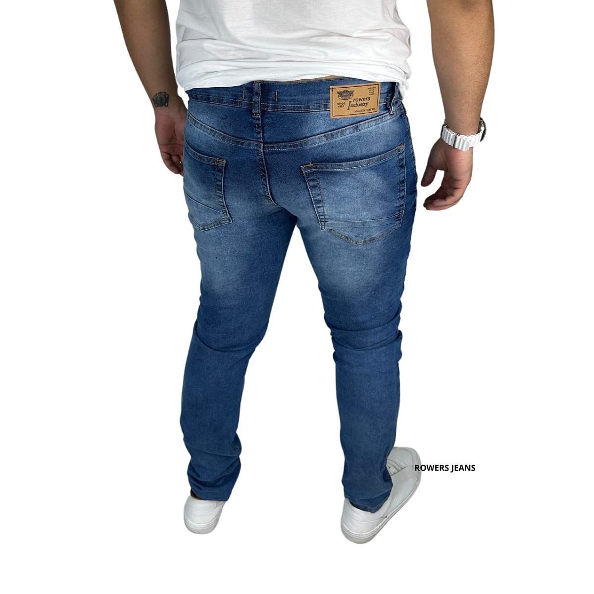 Calça Jeans Skinny Masculina Rowers Durabilidade e Ajuste Rowers Jeans