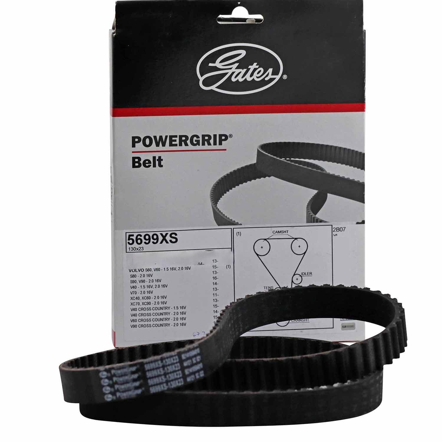 Correia Dentada Gates 5699XS Volvo XC40, XC60, XC90-Cód.8663