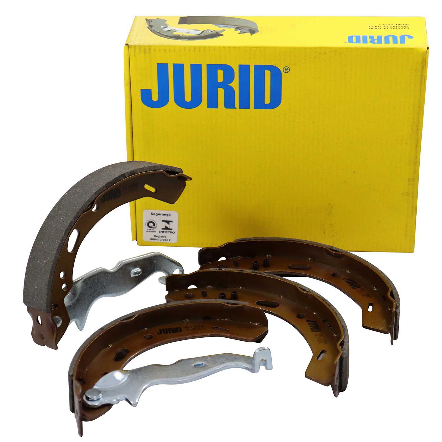 Sapata de Freio Tras. Jurid HQJ588A Ford Fiesta, Ka - Cód