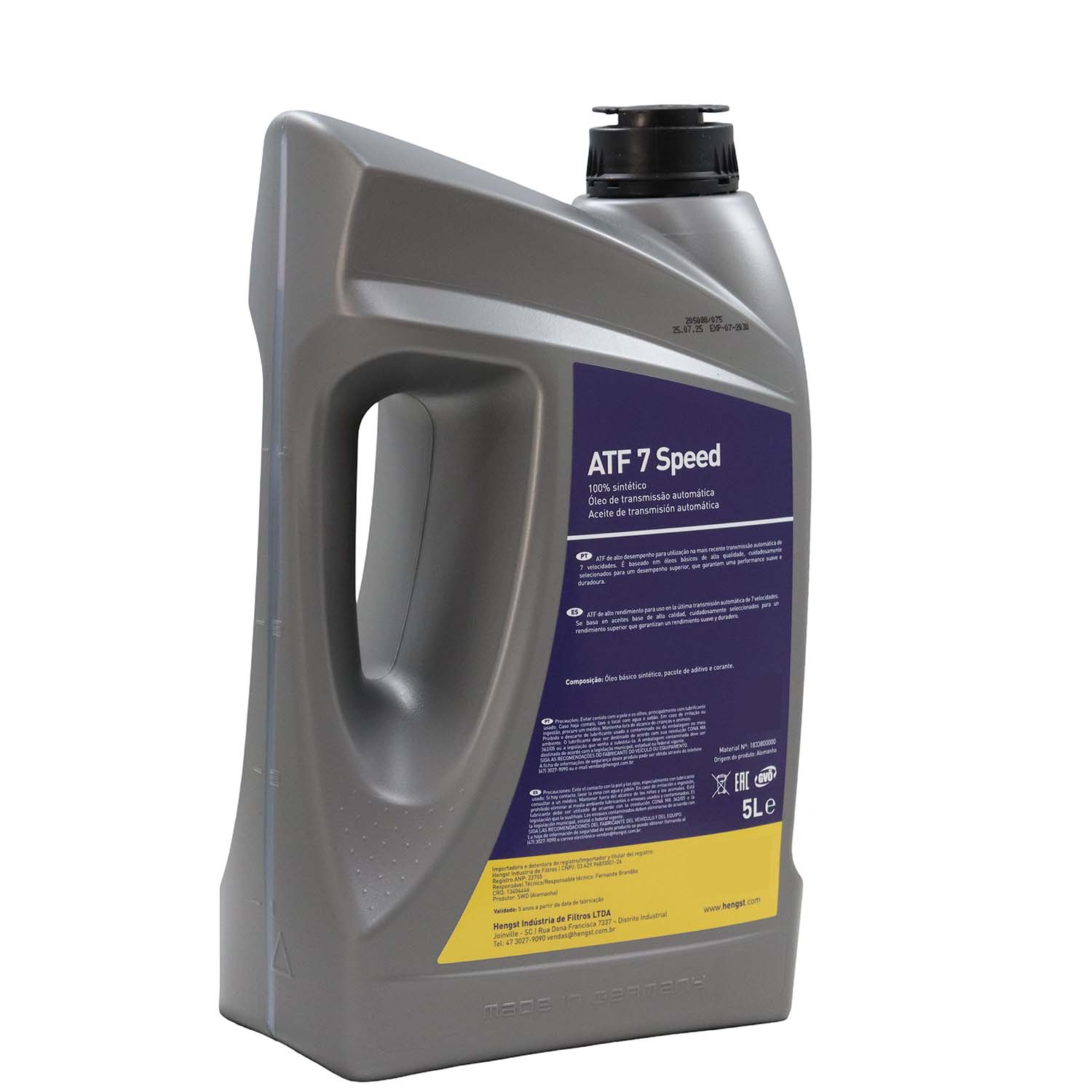 Fluído de Transmissão Automática Hengst ATF 7 Speed - Asllan Autopeças