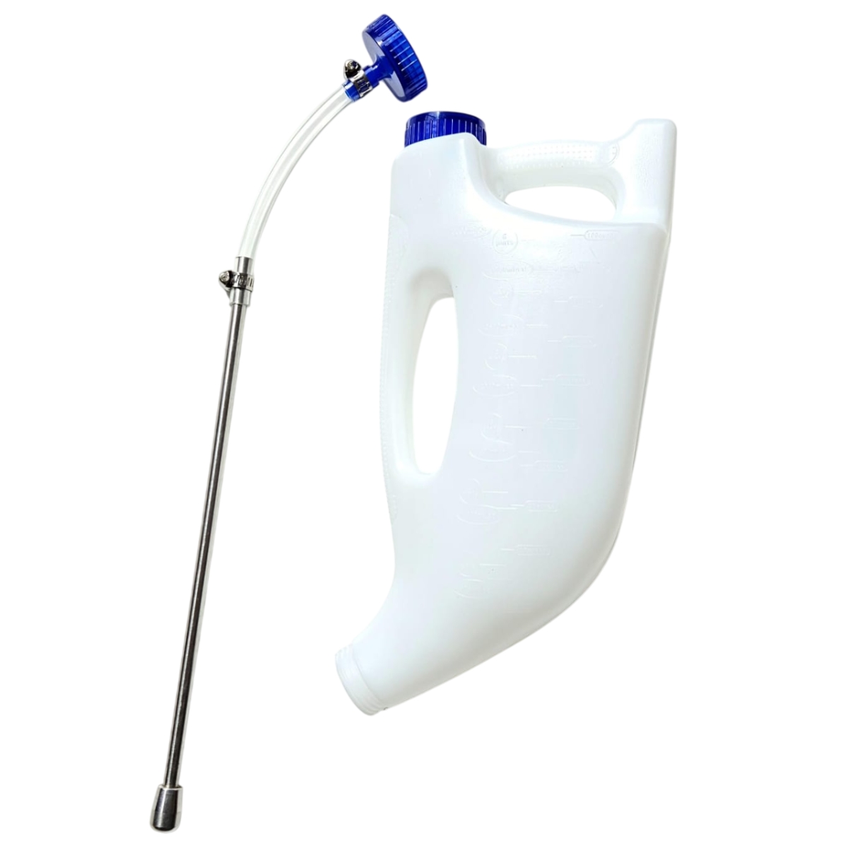 4L calf stomach tube with stainless steel probe
