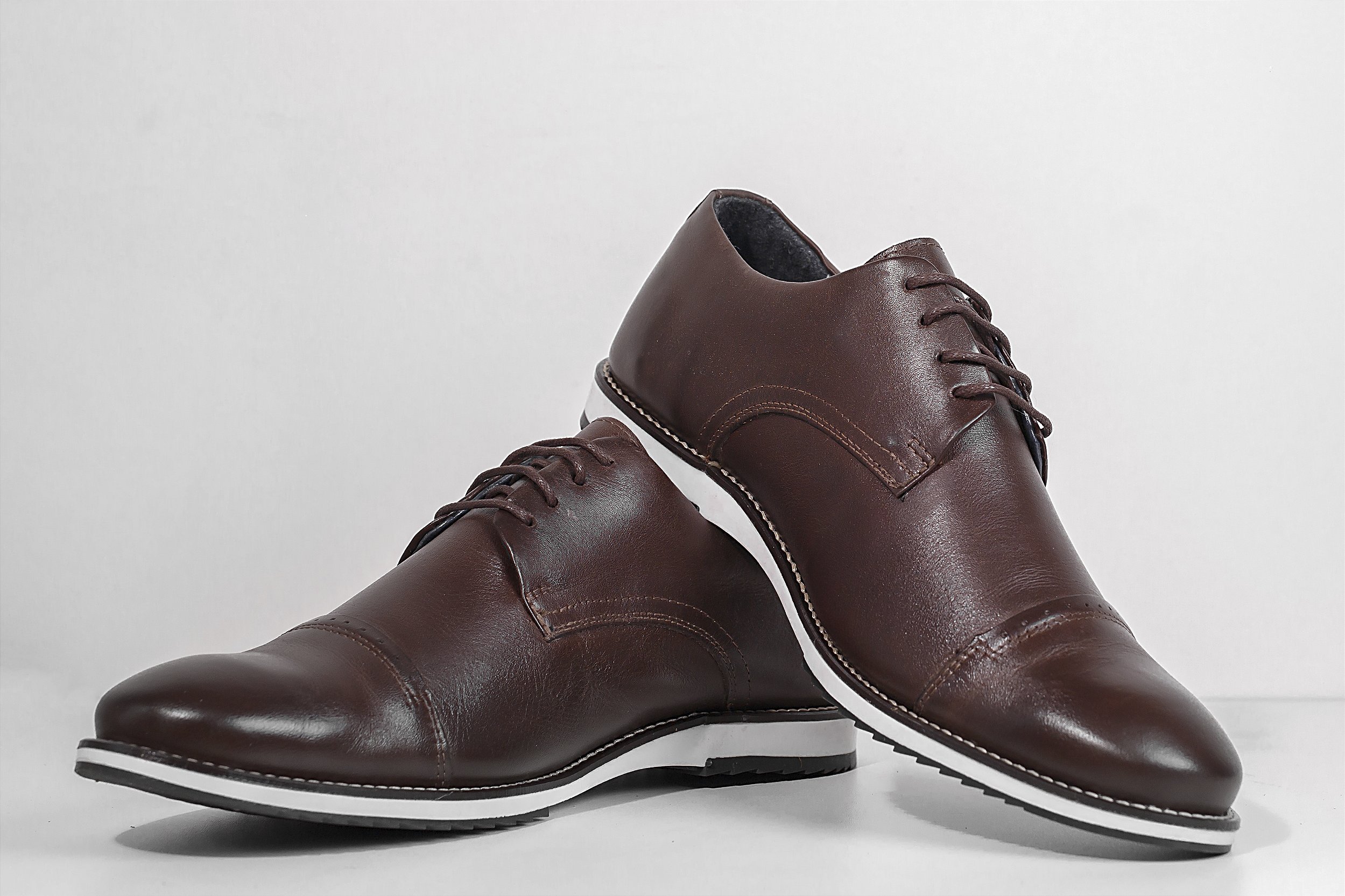 Tênis Casual Masculino De Couro Legitimo Comfort Shoes - 4050 Preto - Comfort  Shoes