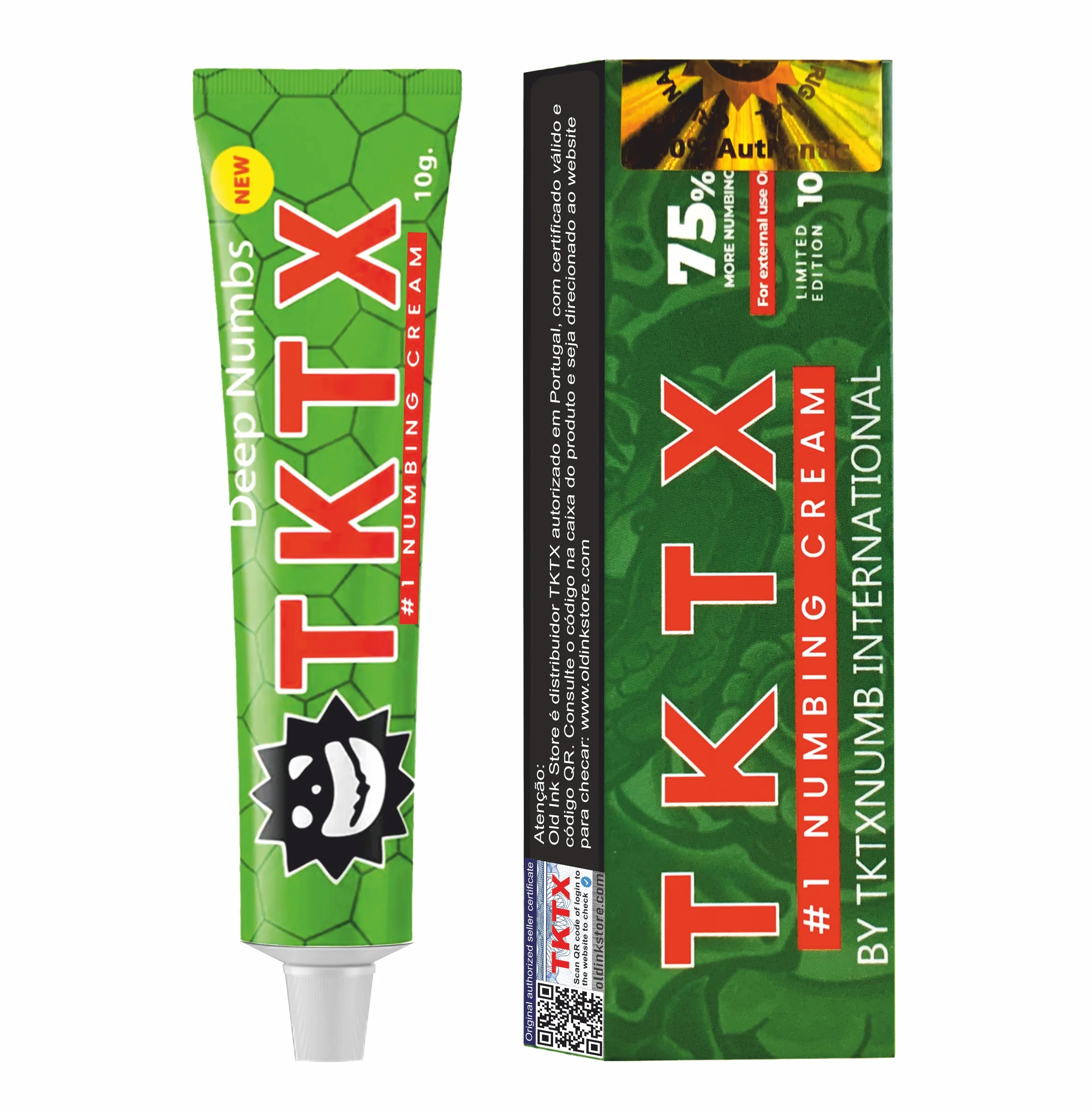 Pomada Anestésica TKTX Verde 75 TKTX