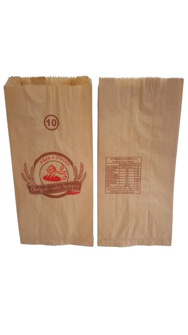 Saco Papel Kraft Natural 05 Kg C500 Unid Paes E Doces Pct Macedo Embalagens 0705