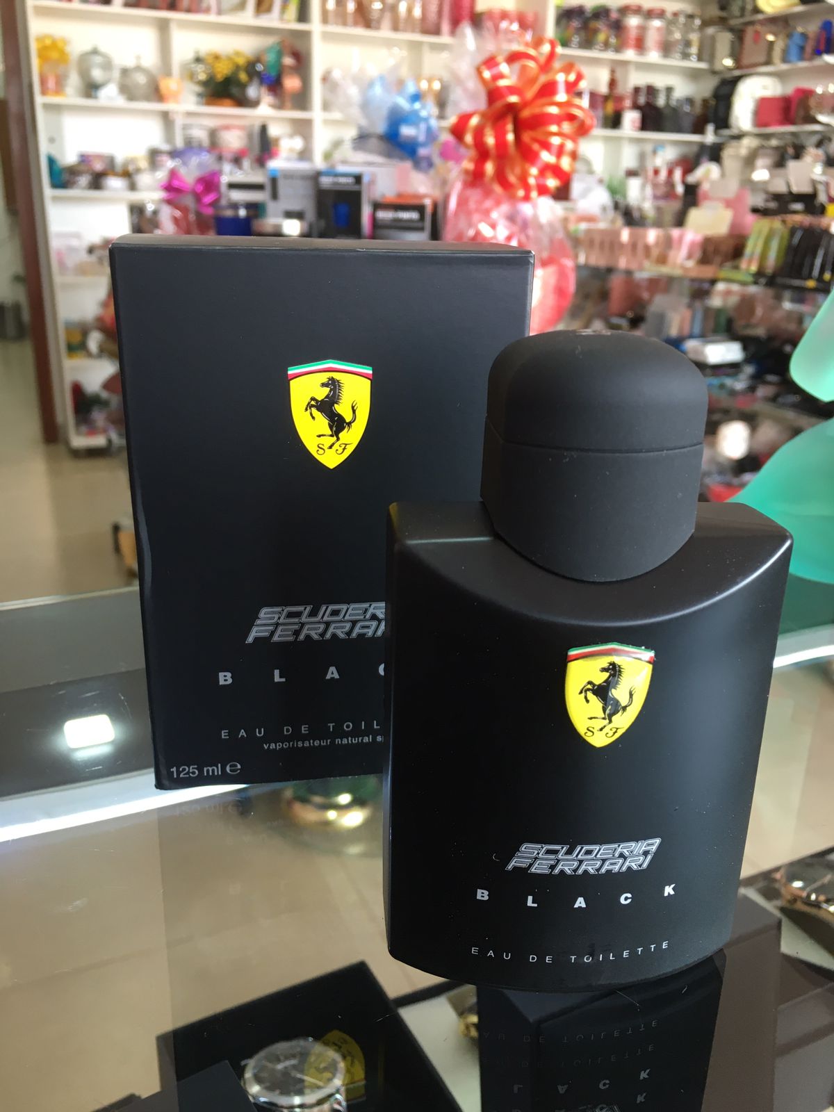 Perfume Ferrari Black 125ml - WS Acessórios l Acessórios e Perfumaria em  gerais