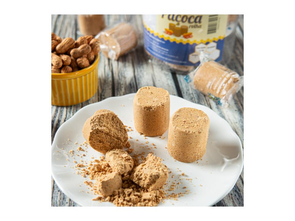 Poacoca Paçoca Rolhão - 20 Unidades - Vica - Estação Doces