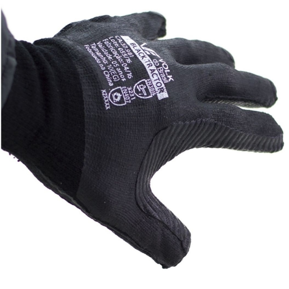 Luva Black Tractor Volk Ca 37981 - Magazine do Epi