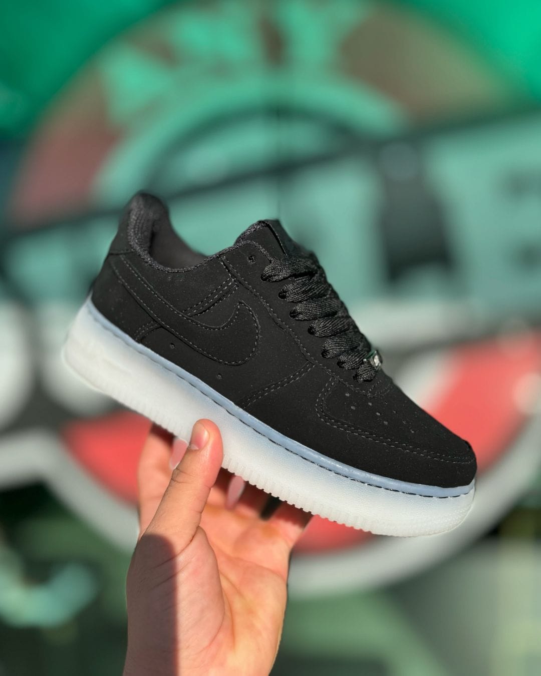 Air force suela transparente hotsell