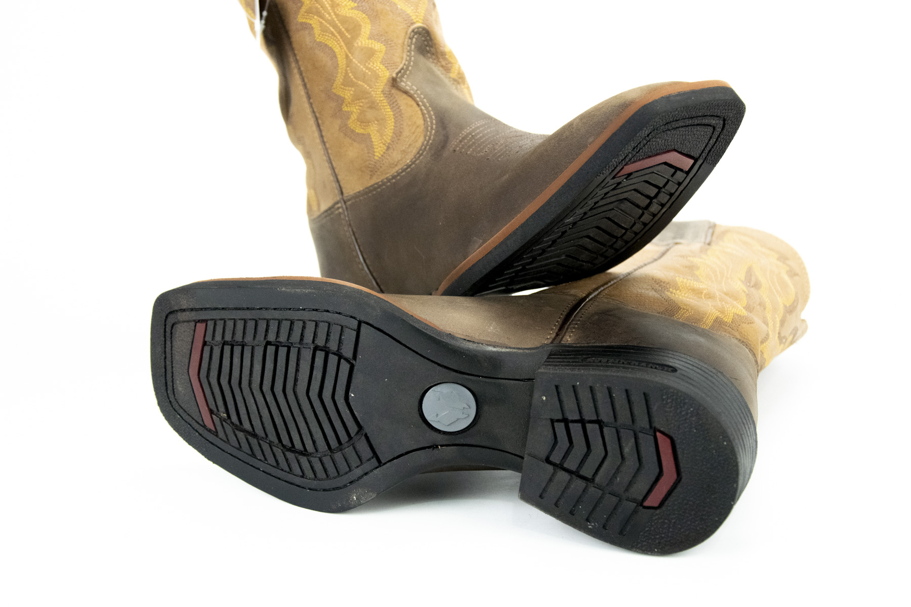Bota Austin Ranch Solado Flex/ Bico Quadrado/ Cor D Med Dog Apache ...