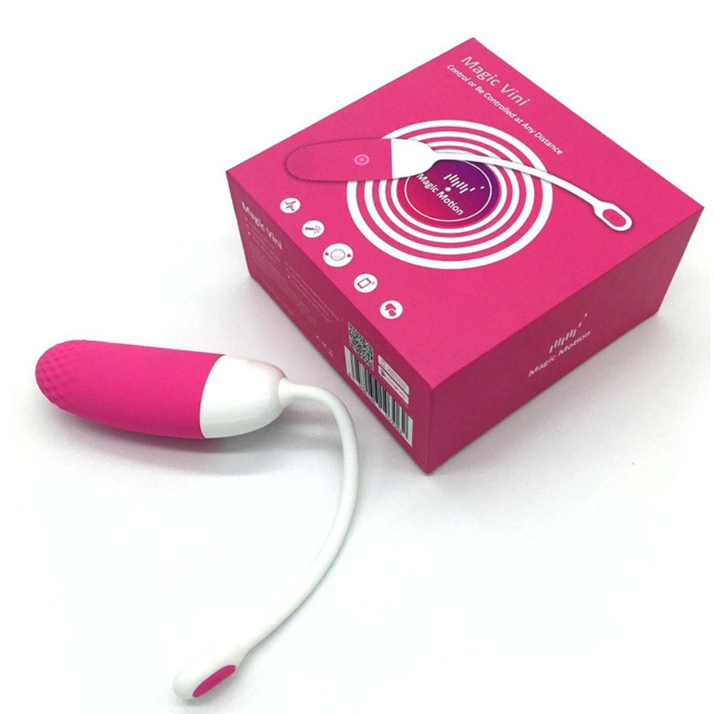 VIBRADOR MAGIC VINI MAGIC MOTION BRANCO/ROSA - Erotika: Eleito o Melhor ...