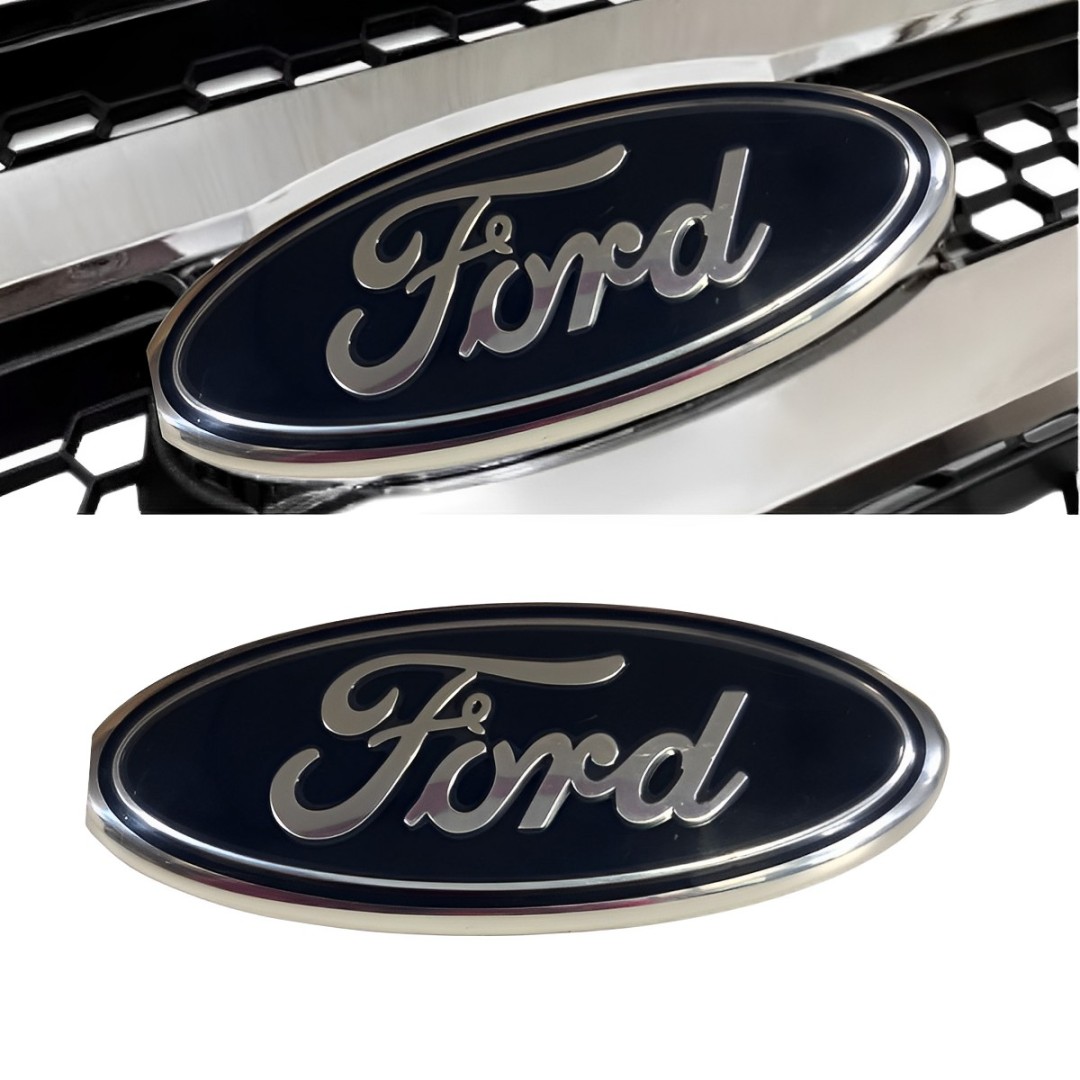 Emblema Ford Grade F250 Azul - Mais Estilo para o seu Veículo