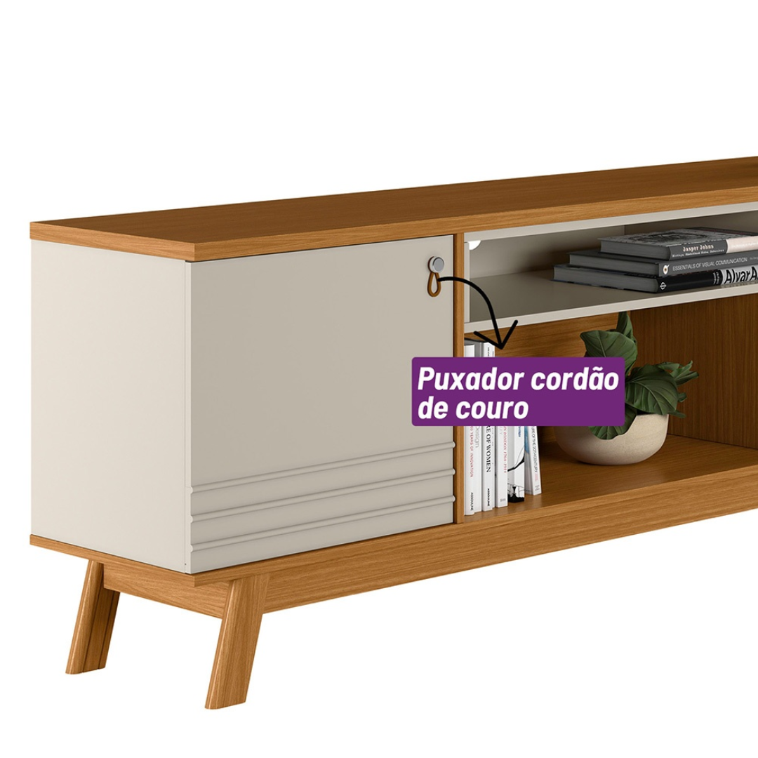 RACK COLORADO LINEA COM PÉS RETRO- NATURE OFF-WHITE-180m - Dois