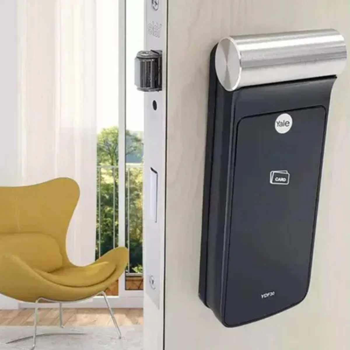 Fechadura Digital Yale YDF 30 com Senha e Cartão de Proximidade - Ipê ...