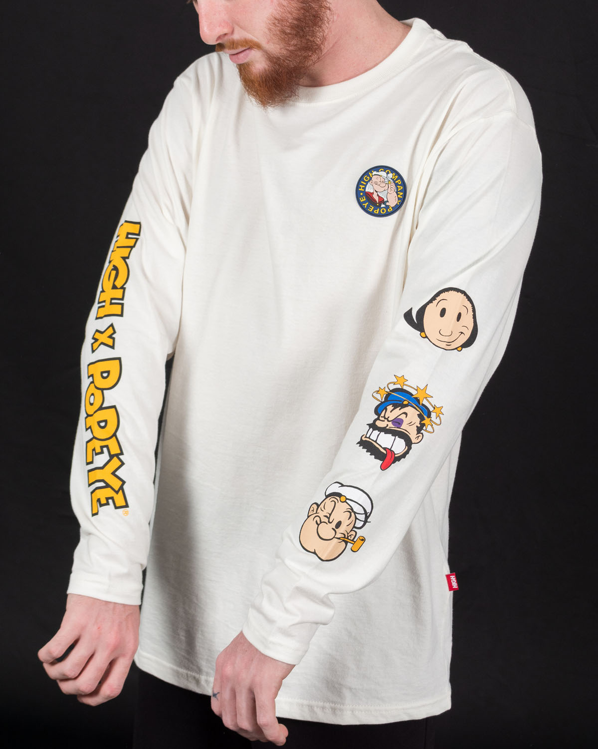 Longsleeve High x Popeye White - Meu Exagerado - Um outlet para