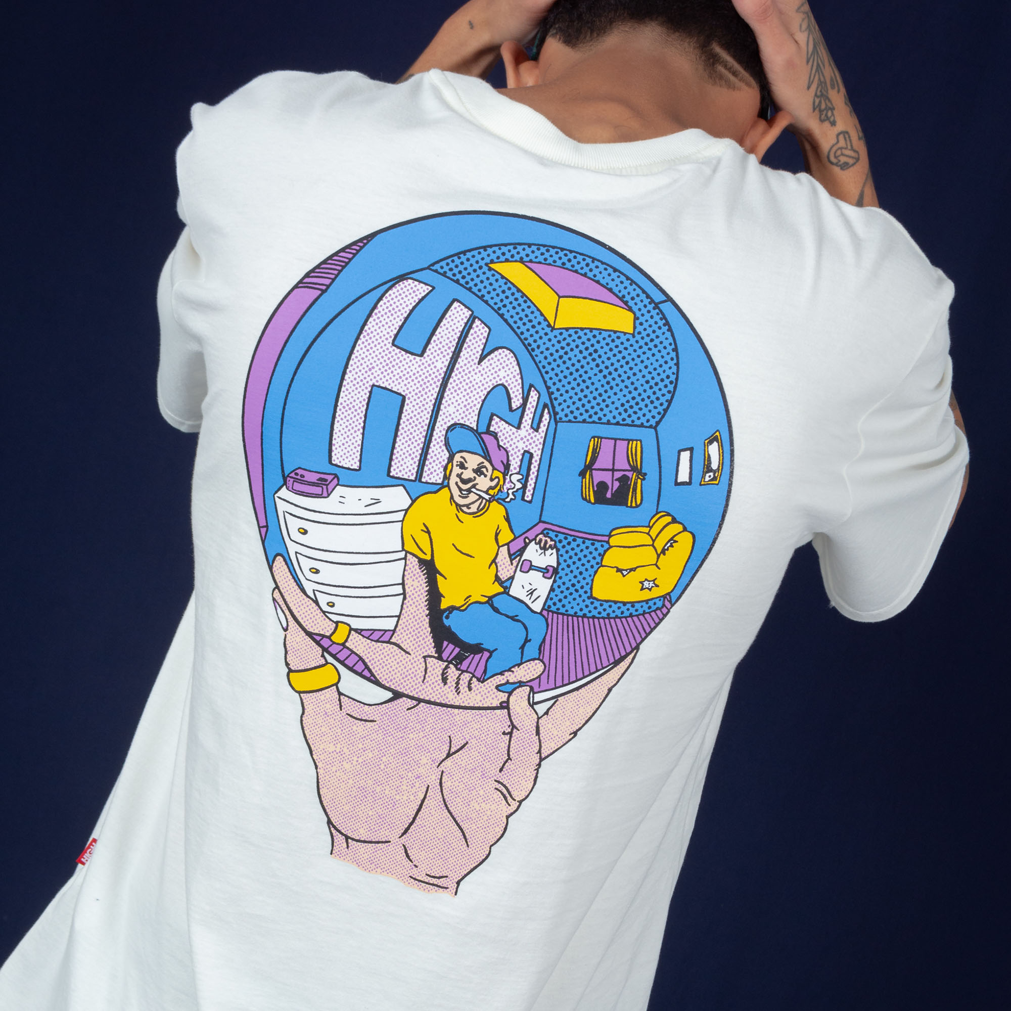 Camiseta Tee Room White - Meu Exagerado - Um outlet para chamar de seu