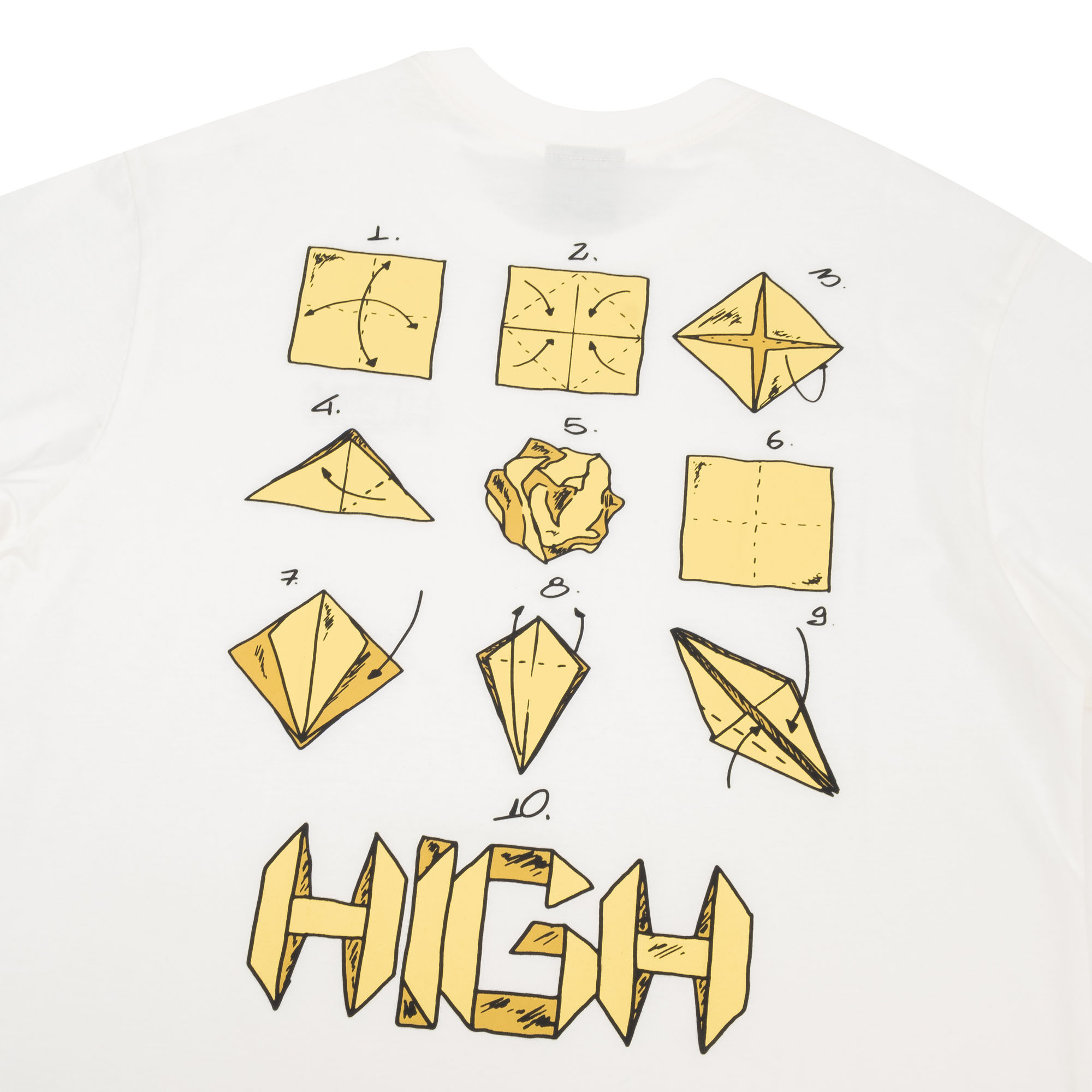 Camiseta Tee Origami White - Meu Exagerado - Um outlet para chamar