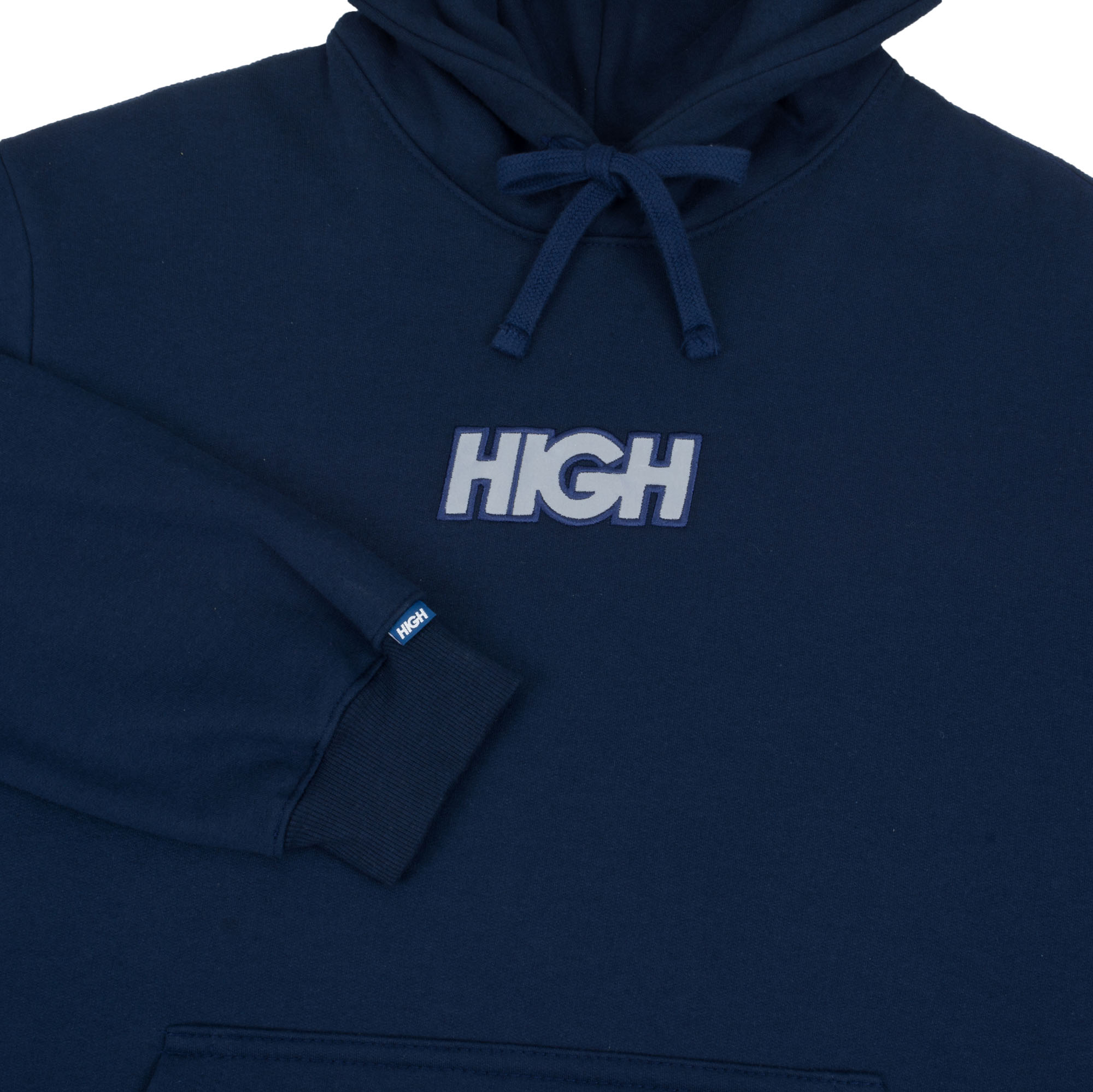 Moletom Reflective Hoodie Logo Navy - Meu Exagerado - Um outlet