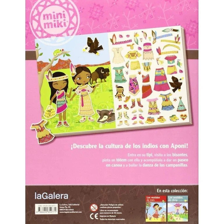 LIVRO VESTIDOS DE APONI - Toyoca Brinquedos