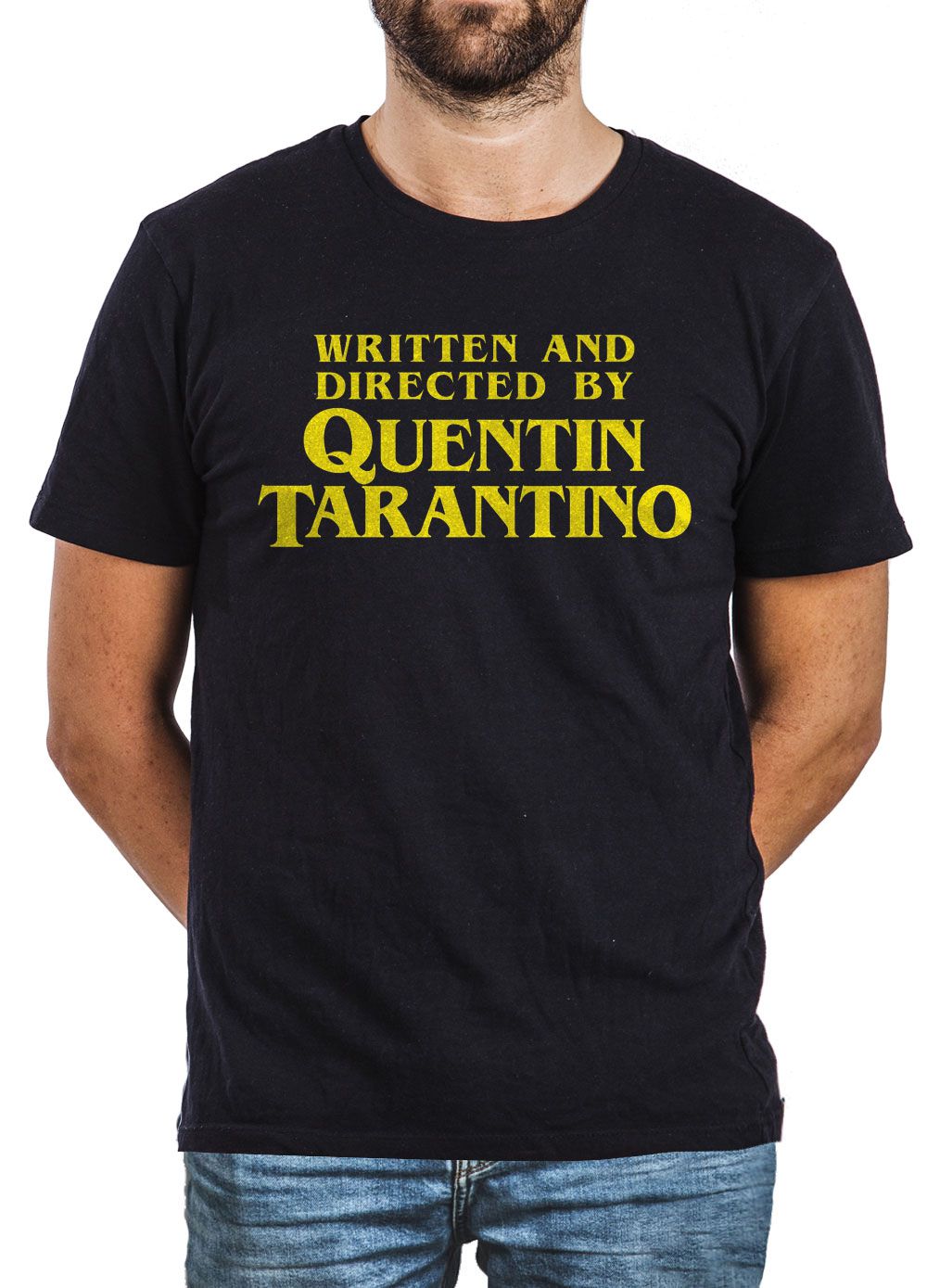 Camiseta Written And Directed By Quentin Tarantino - Loja Vesteai