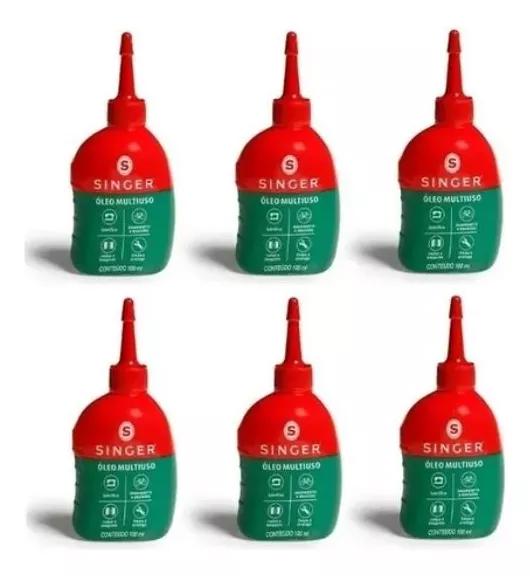 Kit com 6 Óleos Singer Multiuso 100ml - Lubrificação Profissional ...