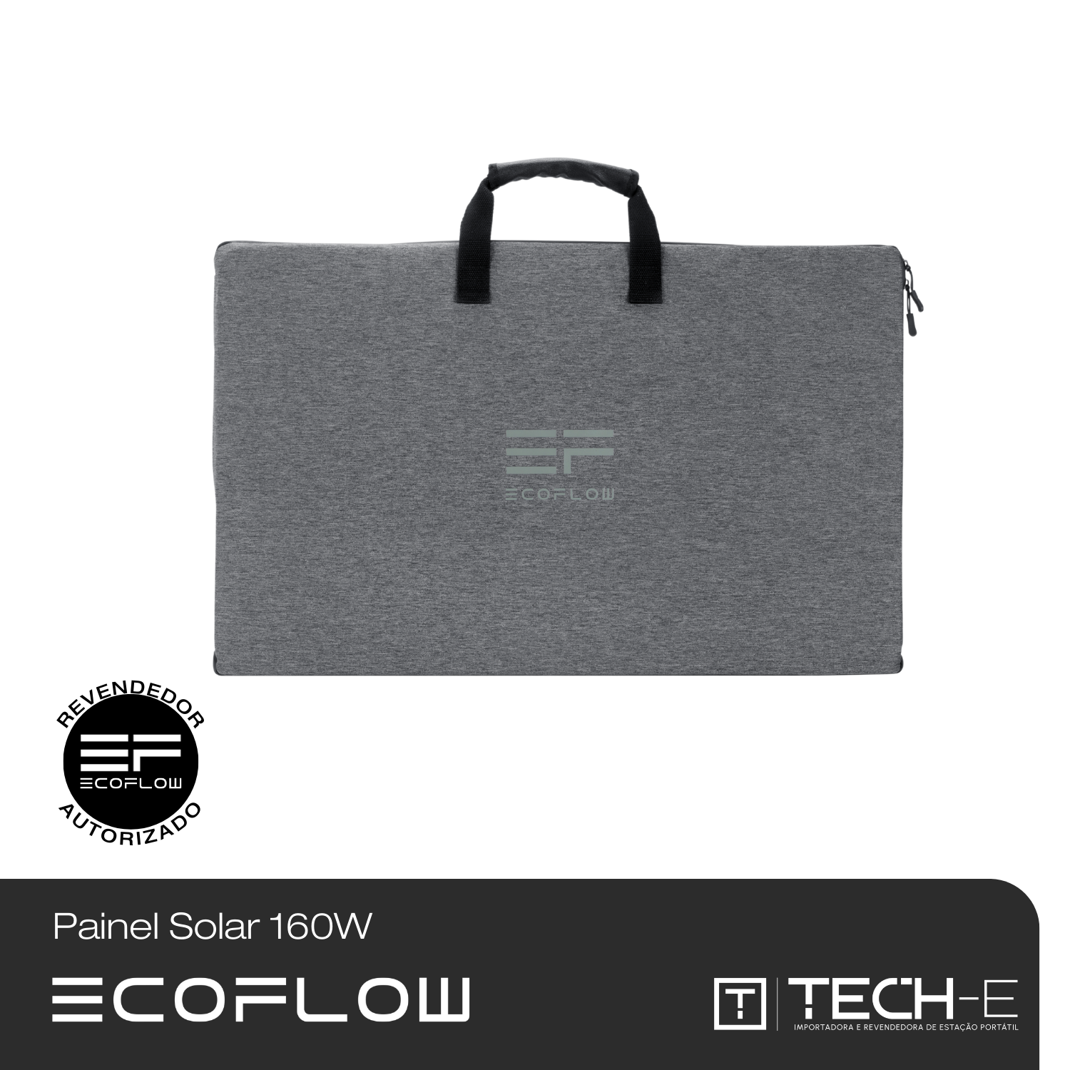 Painel Solar Portátil | EcoFlow 160W - EcoFlow | Tech-E no Brasil