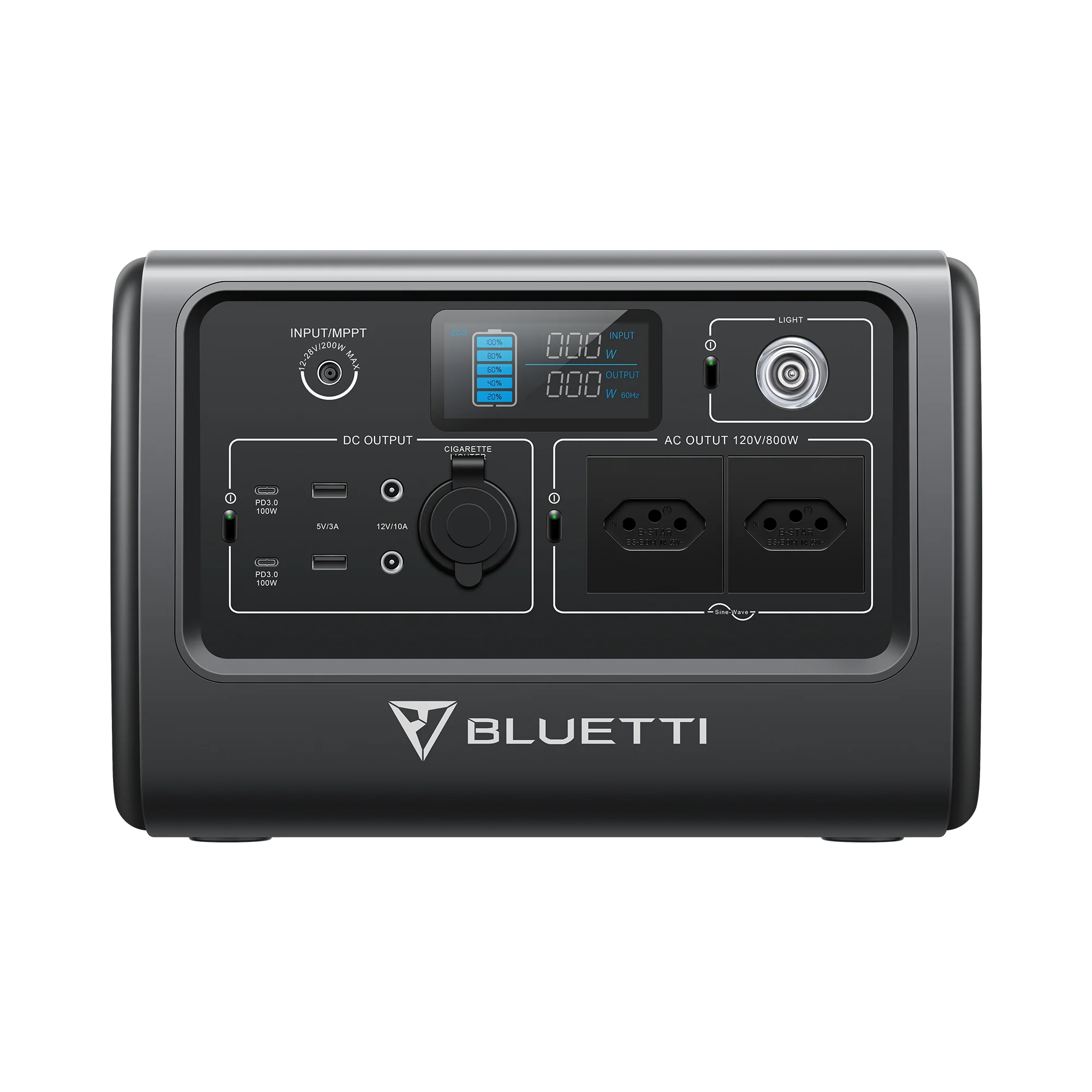 BLUETTI ポータブル電源 EB70S （800W） BLUETTI EB70S - EcoFlow | Tech-E no Brasil