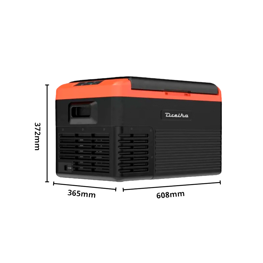 Geladeira Portátil Dreiha CBX 30L Black Tech-E - EcoFlow | Tech-E