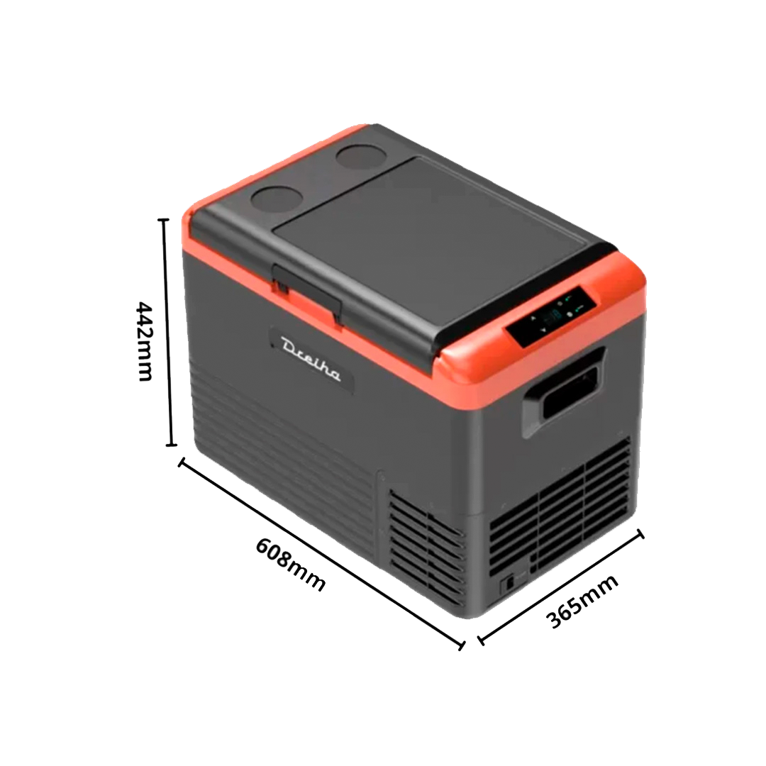 Geladeira Portátil Dreiha CBX 40L Black Tech-E - EcoFlow | Tech-E