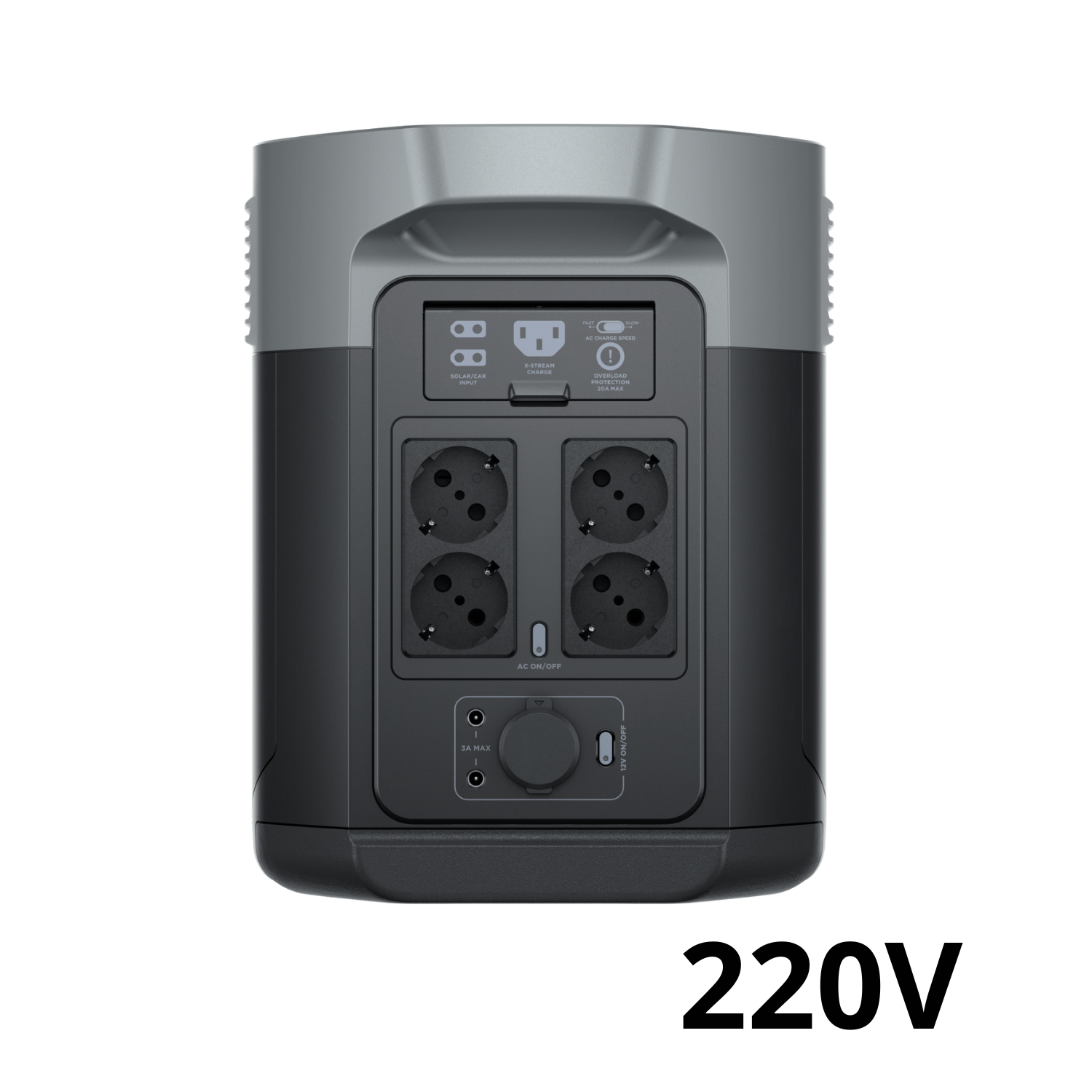Kit Delta 2 Max + Placa solar 220W - EcoFlow - EcoFlow | Tech-E no