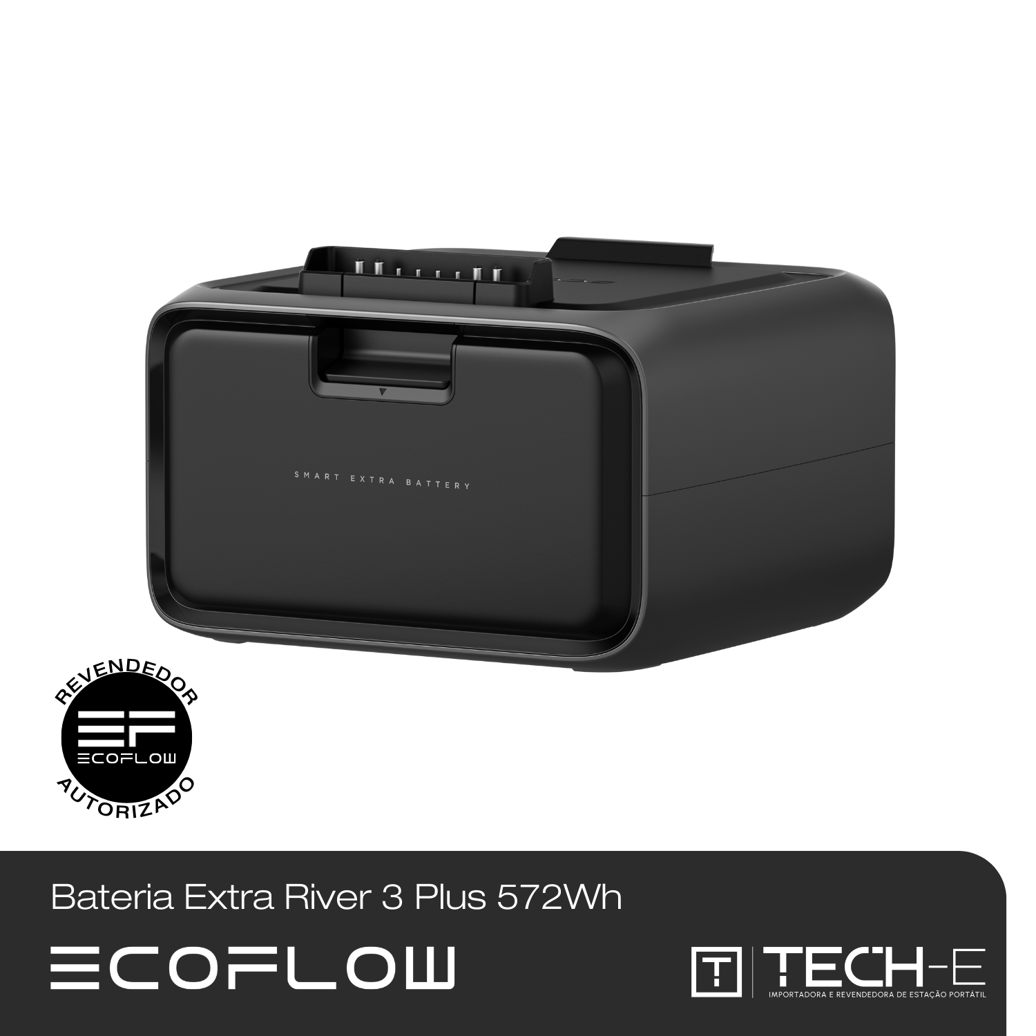 Bateria Extra River 3 Plus 572Wh - EcoFlow [EB600] - EcoFlow