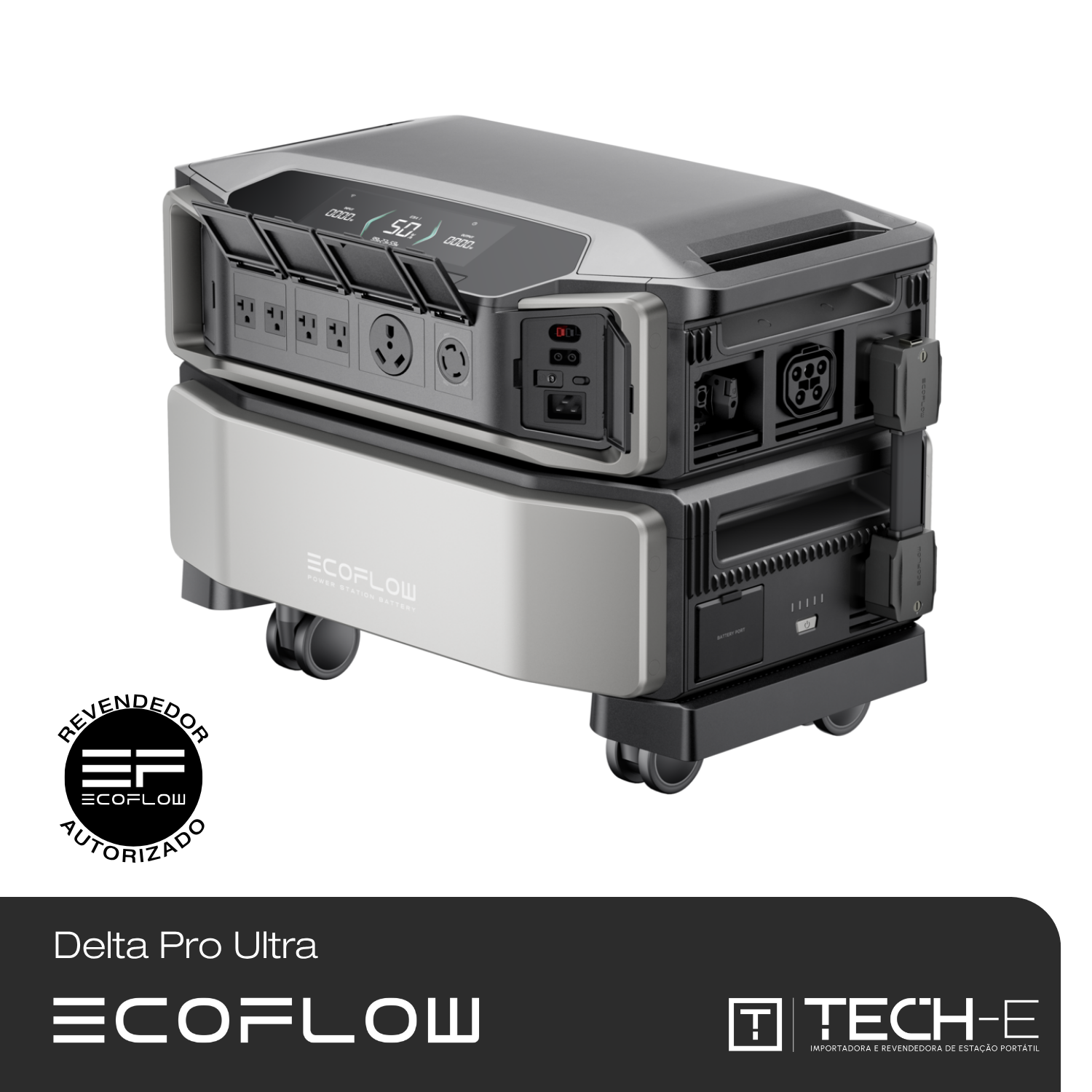 Kit Delta Pro ULTRA 7200W e 6144Wh - EcoFlow - EcoFlow | Tech-E no