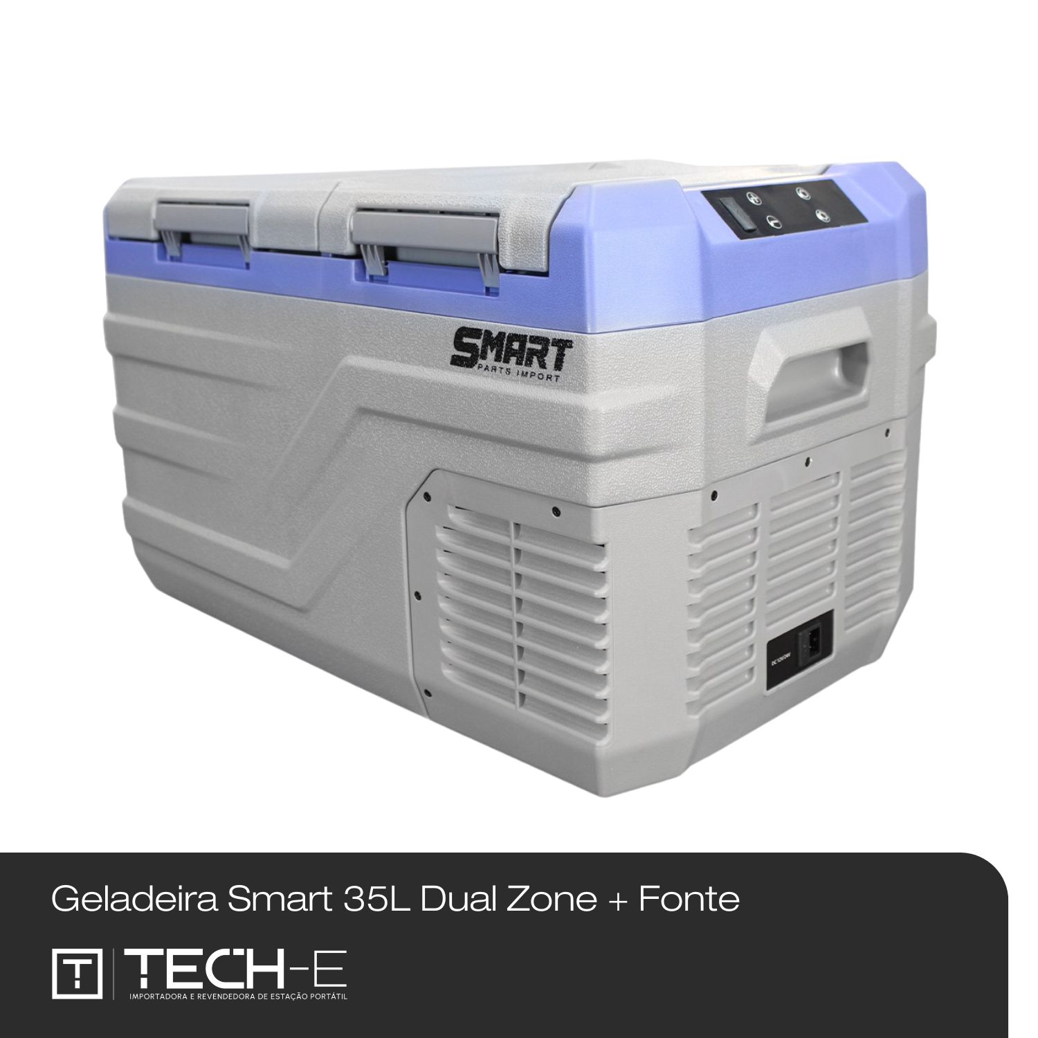 Geladeira Smart 35L Quadrivolt Dual Zone 2 portas - EcoFlow | Tech