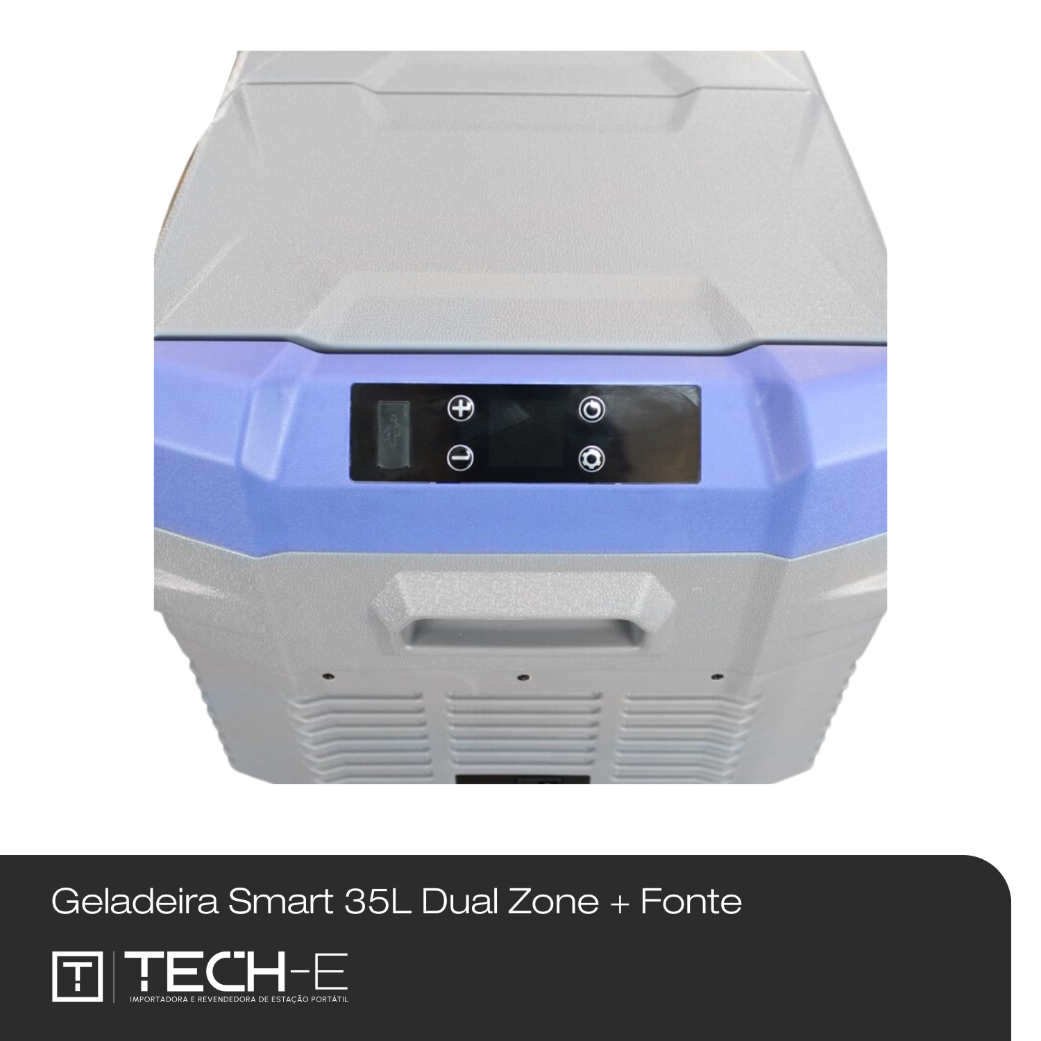 Geladeira Smart 35L Quadrivolt Dual Zone 2 portas - EcoFlow | Tech