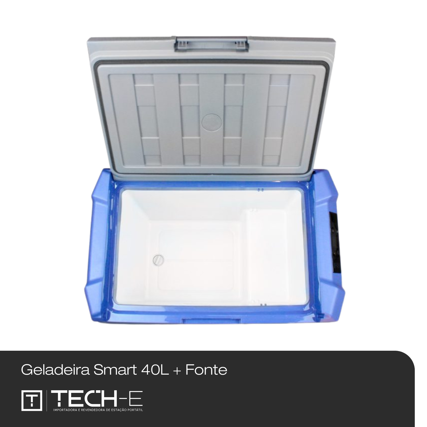 Geladeira Smart 40L Quadrivolt 1 porta - EcoFlow | Tech-E no Brasil
