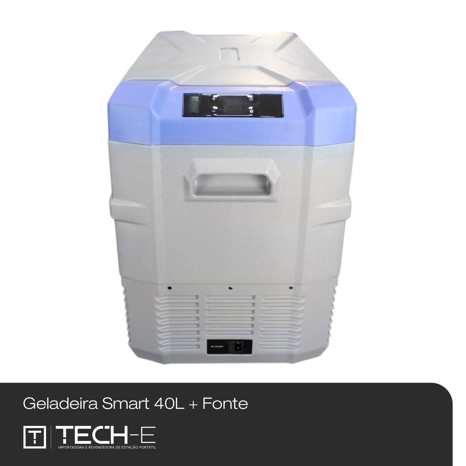 Geladeira Smart 40L Quadrivolt 1 porta - EcoFlow | Tech-E no Brasil