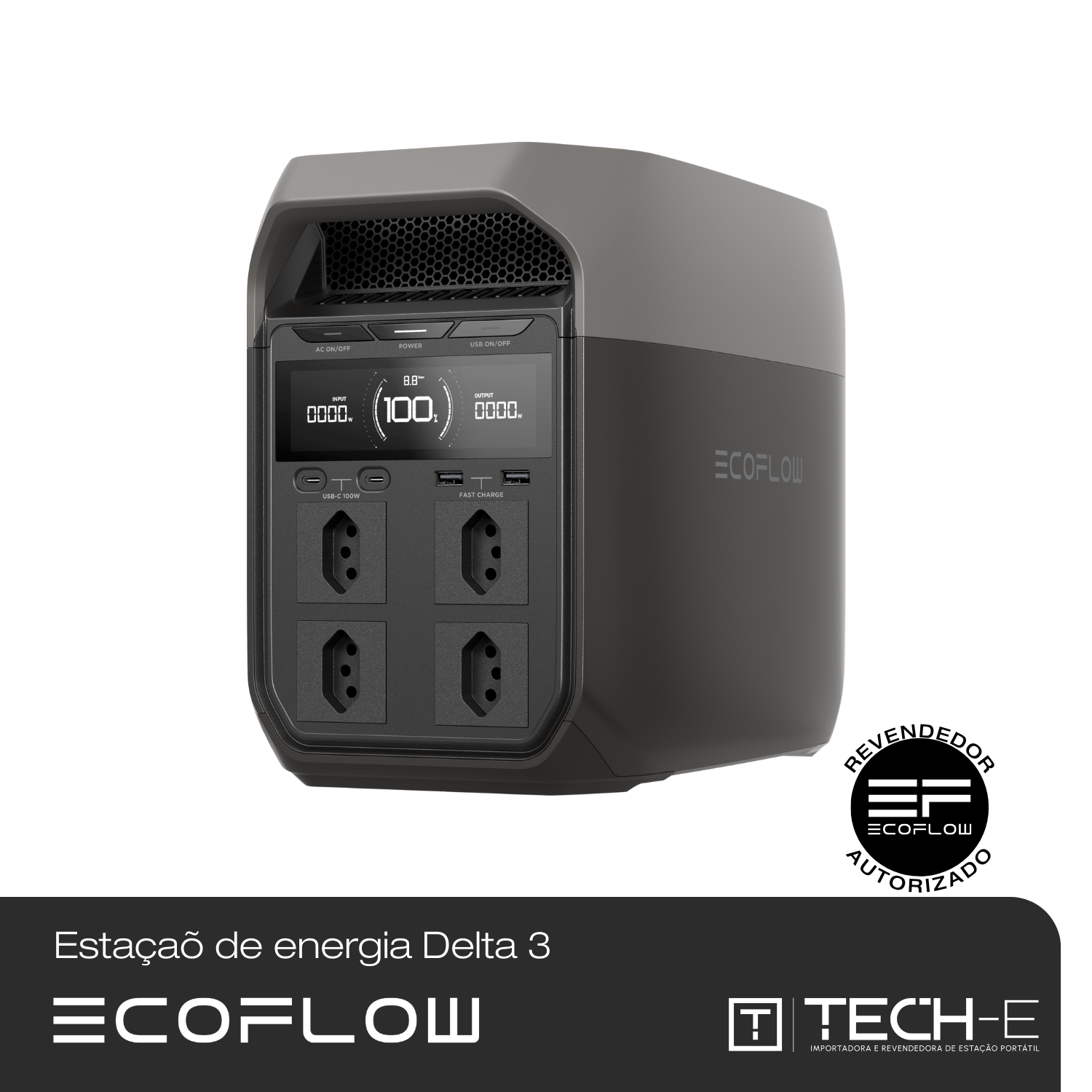 Kit Delta 3 + Bateria Extra D3 Plus da EcoFlow - EcoFlow | Tech-E