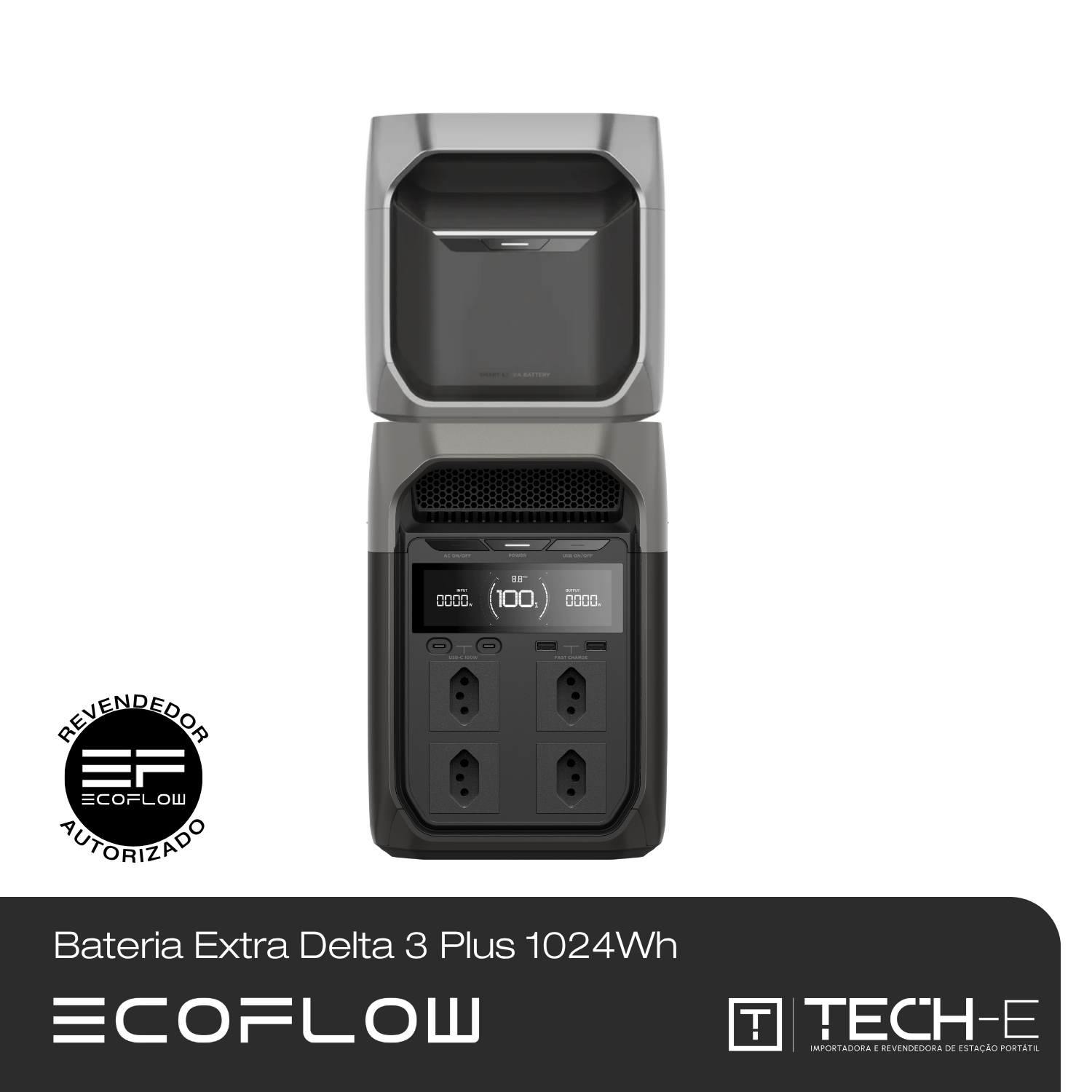 Kit Delta 3 + Bateria Extra D3 Plus da EcoFlow - EcoFlow | Tech-E
