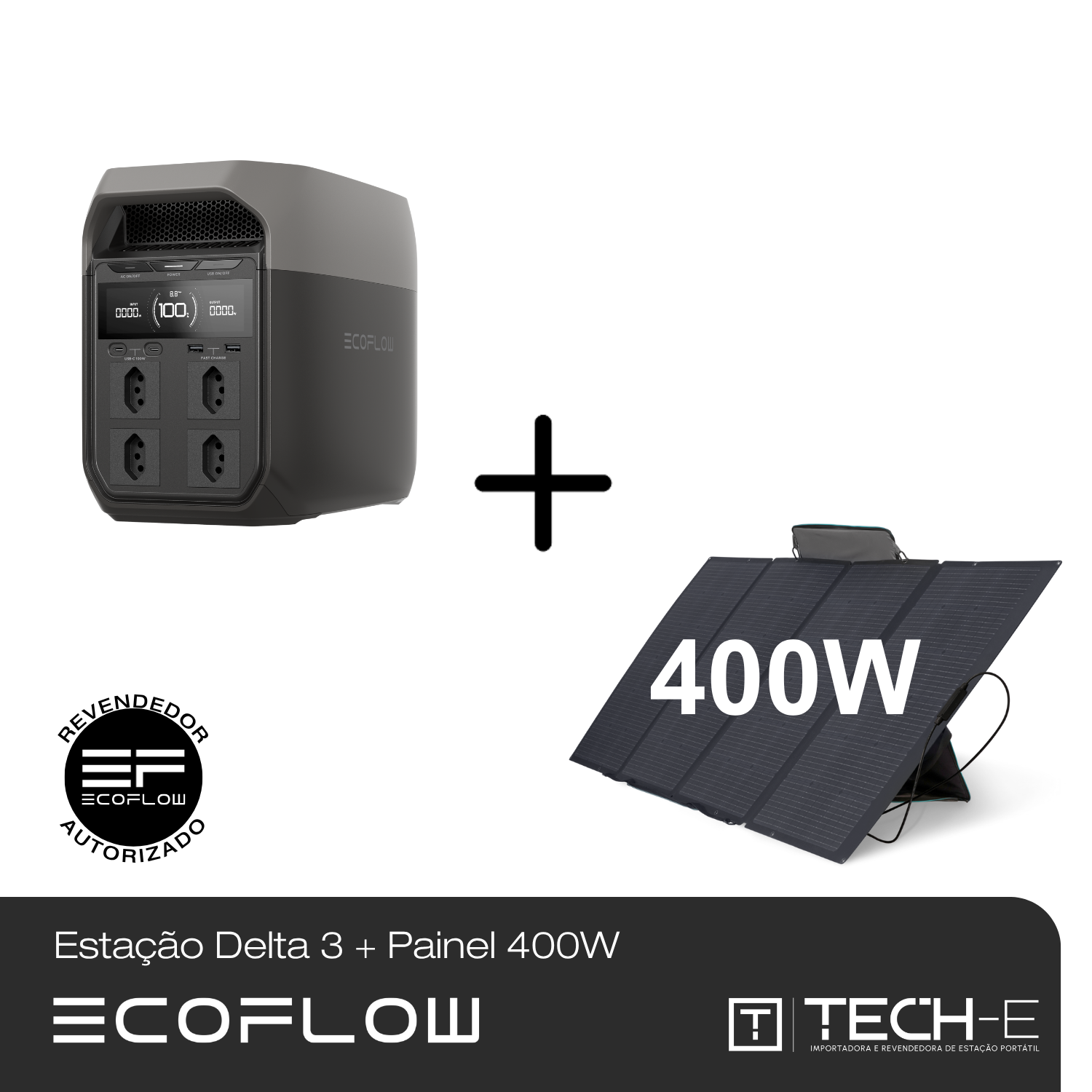 Estação de Energia Delta 3 da EcoFlow - EcoFlow | Tech-E no Brasil