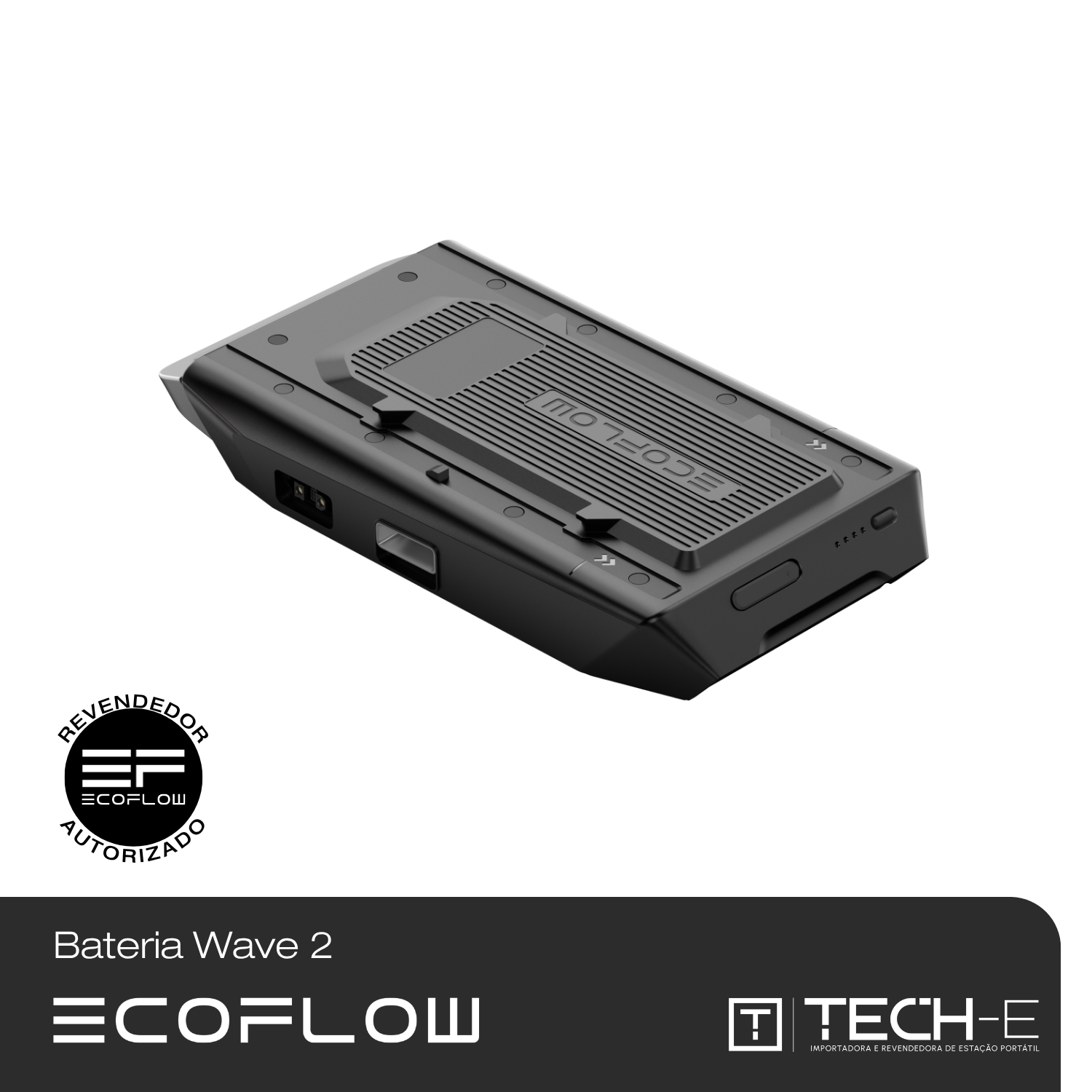 EcoFlow　wave Ar Condicionado Portátil - EcoFlow WAVE 2 - Com Bateria Extra