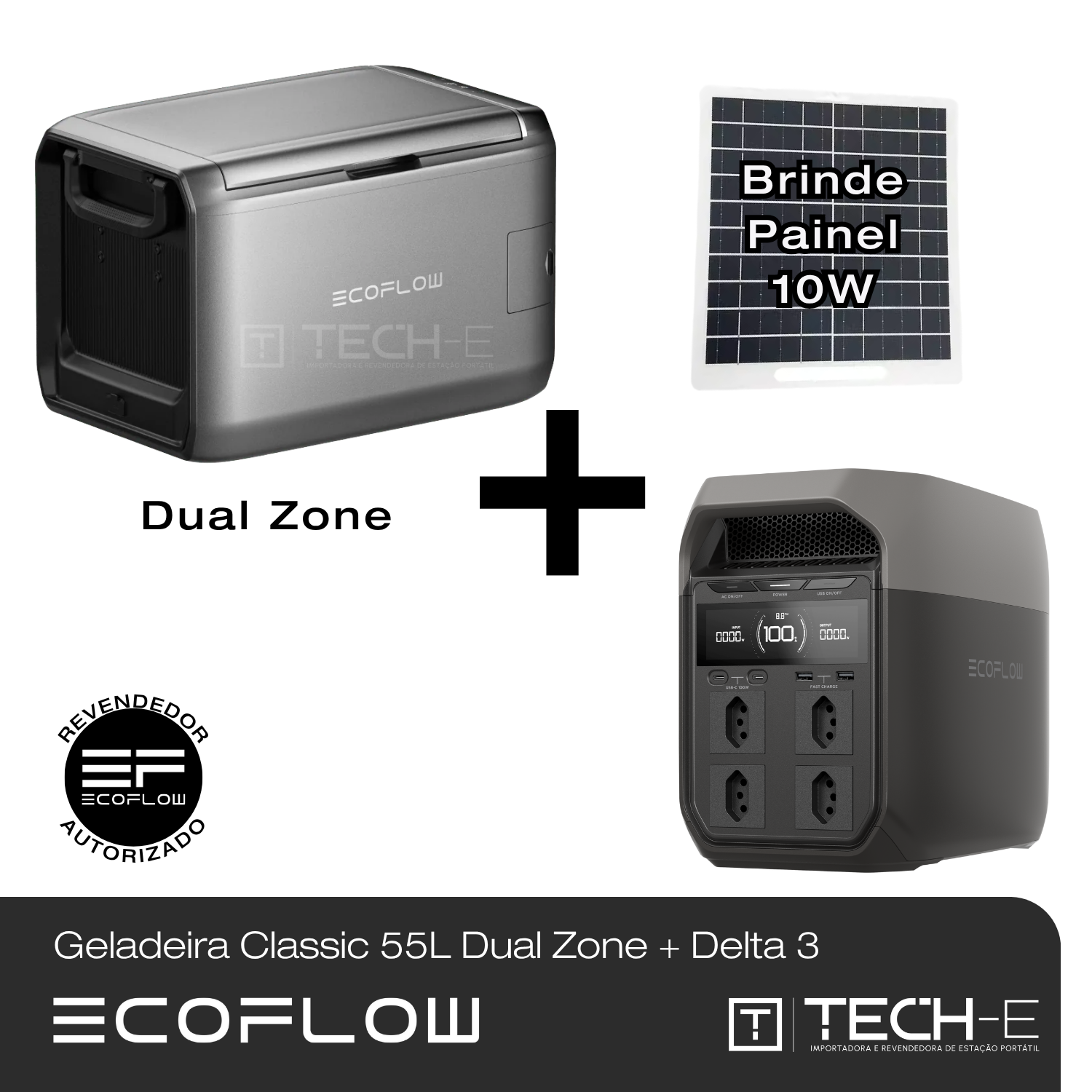 Kit Geladeira Classic 35L - 45L - 55L EcoFlow - EcoFlow | Tech-E
