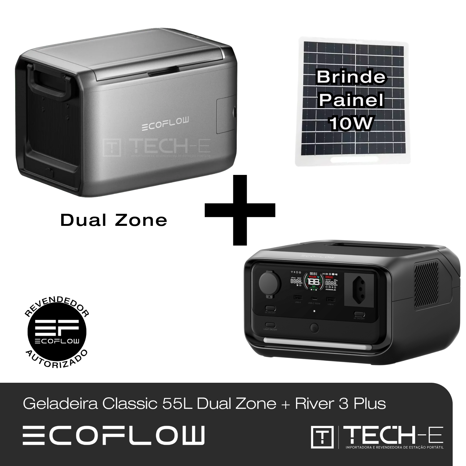 Kit Geladeira Classic 35L - 45L - 55L EcoFlow - EcoFlow | Tech-E