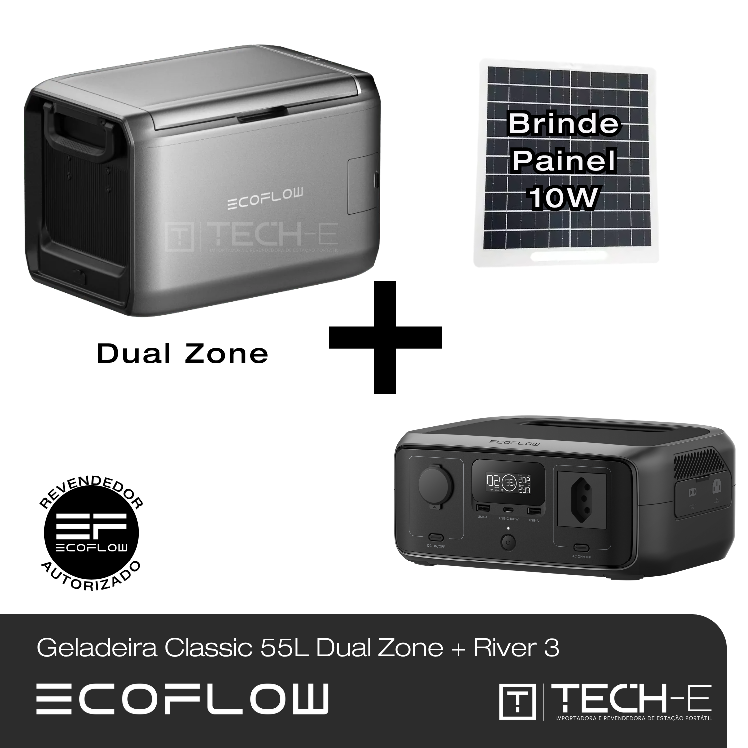 Kit Geladeira Classic 35L - 45L - 55L EcoFlow - EcoFlow | Tech-E