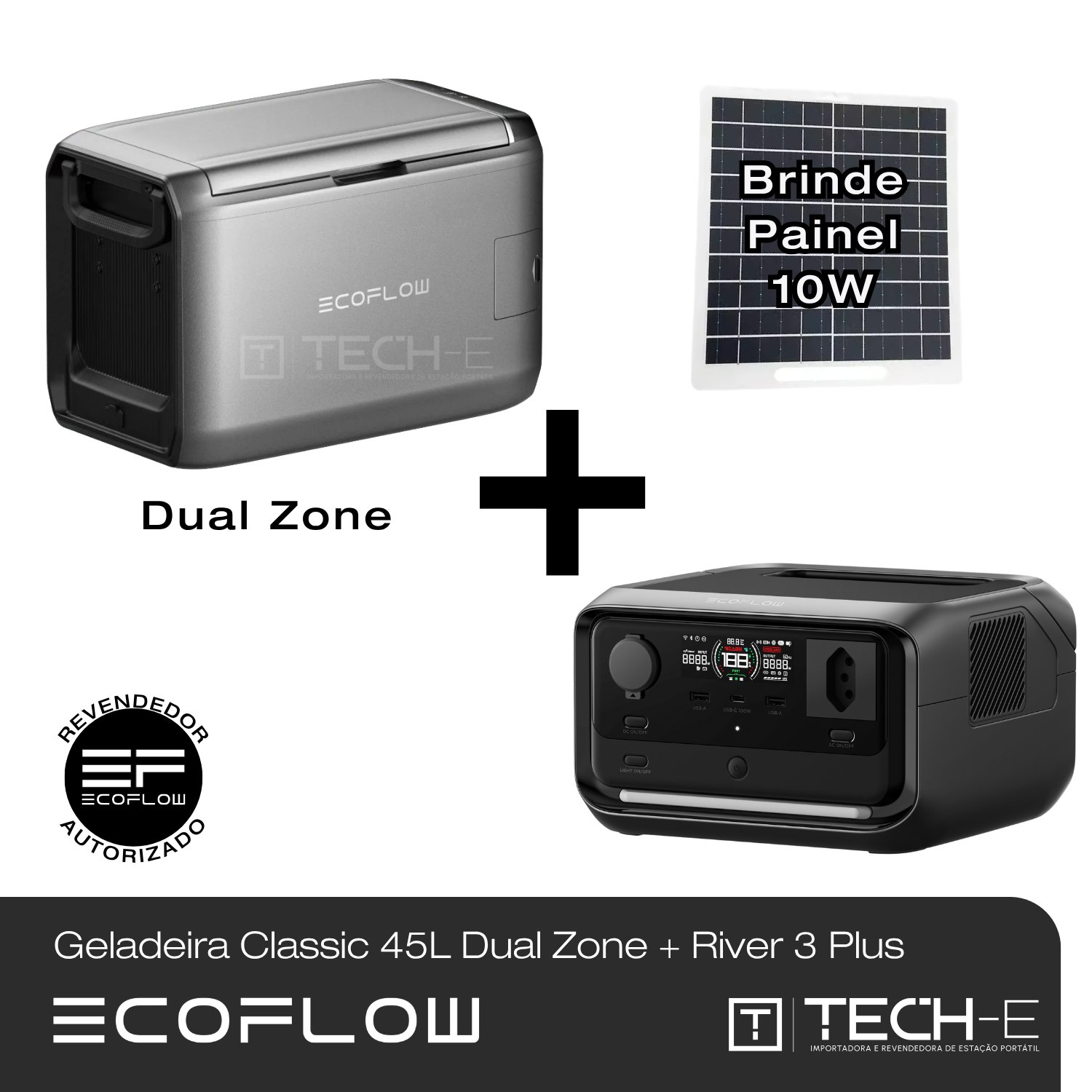 Kit Geladeira Classic 35L - 45L - 55L EcoFlow - EcoFlow | Tech-E